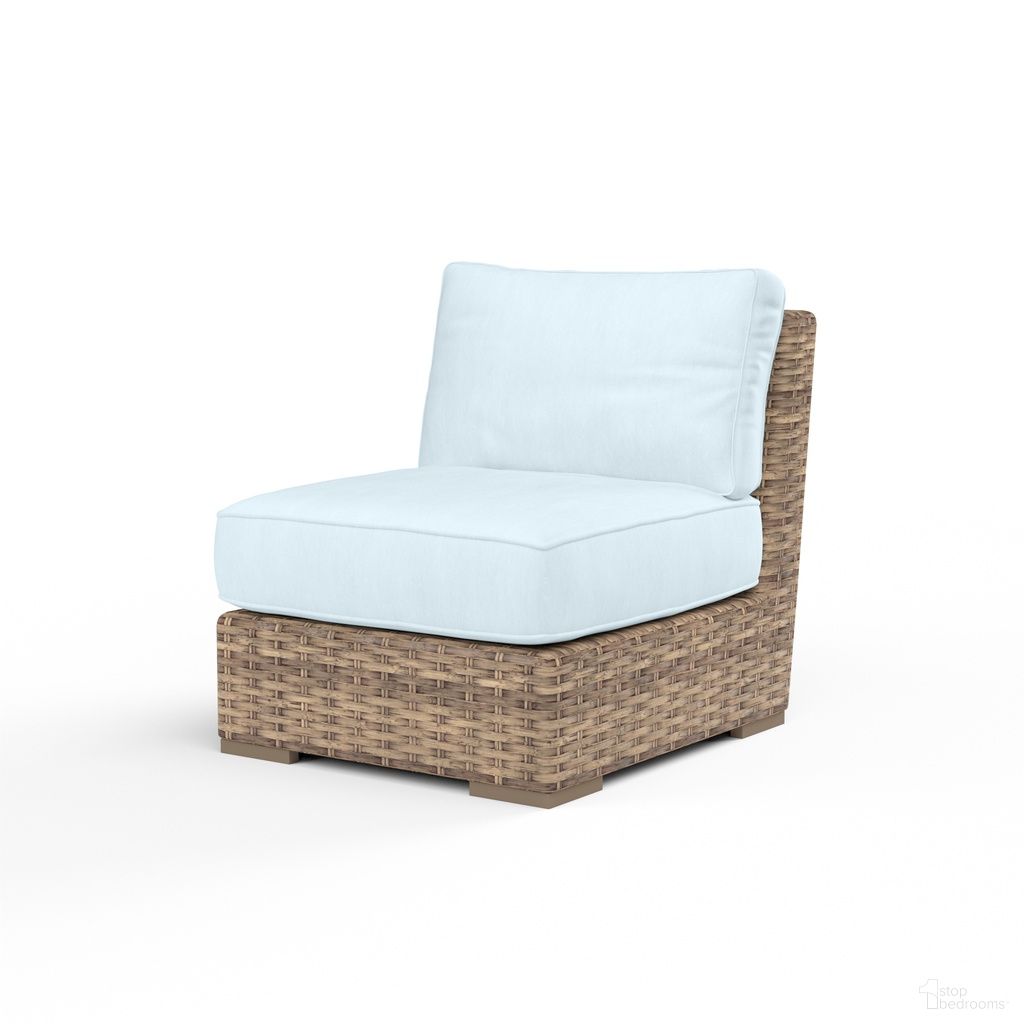 The appearance of Havana Armless Club in Canvas Skyline designed by Sunset West in the transitional interior design. This canvas skyline piece of furniture was selected by 1StopBedrooms from Havana Collection to add a touch of cosiness and style into your home. Sku: SW1701-AC-14091. Material: Resin Wicker.