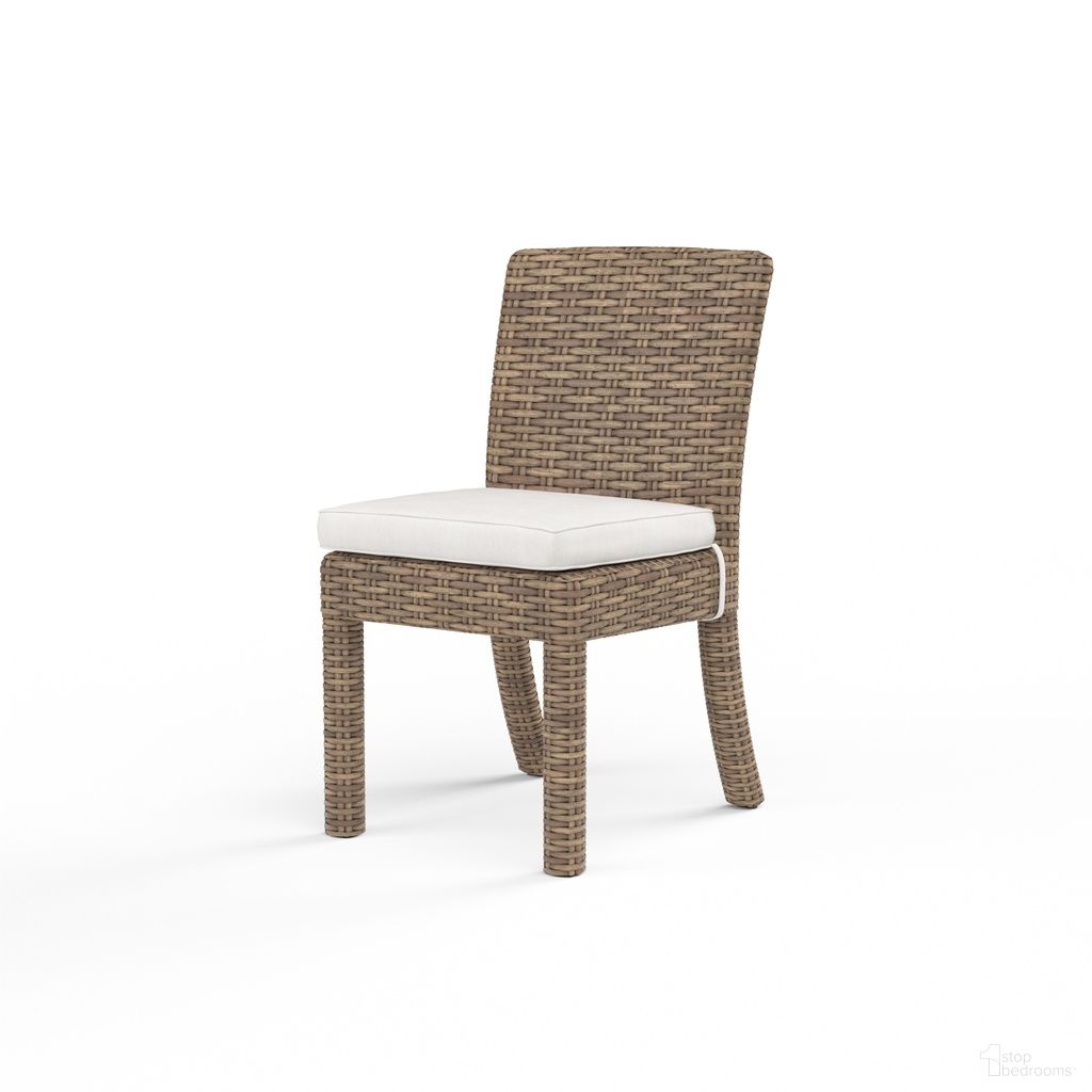 The appearance of Havana Armless Dining Chair in Canvas Flax designed by Sunset West in the transitional interior design. This canvas flax piece of furniture was selected by 1StopBedrooms from Havana Collection to add a touch of cosiness and style into your home. Sku: SW1701-1A-FLAX-STKIT. Material: Resin Wicker.