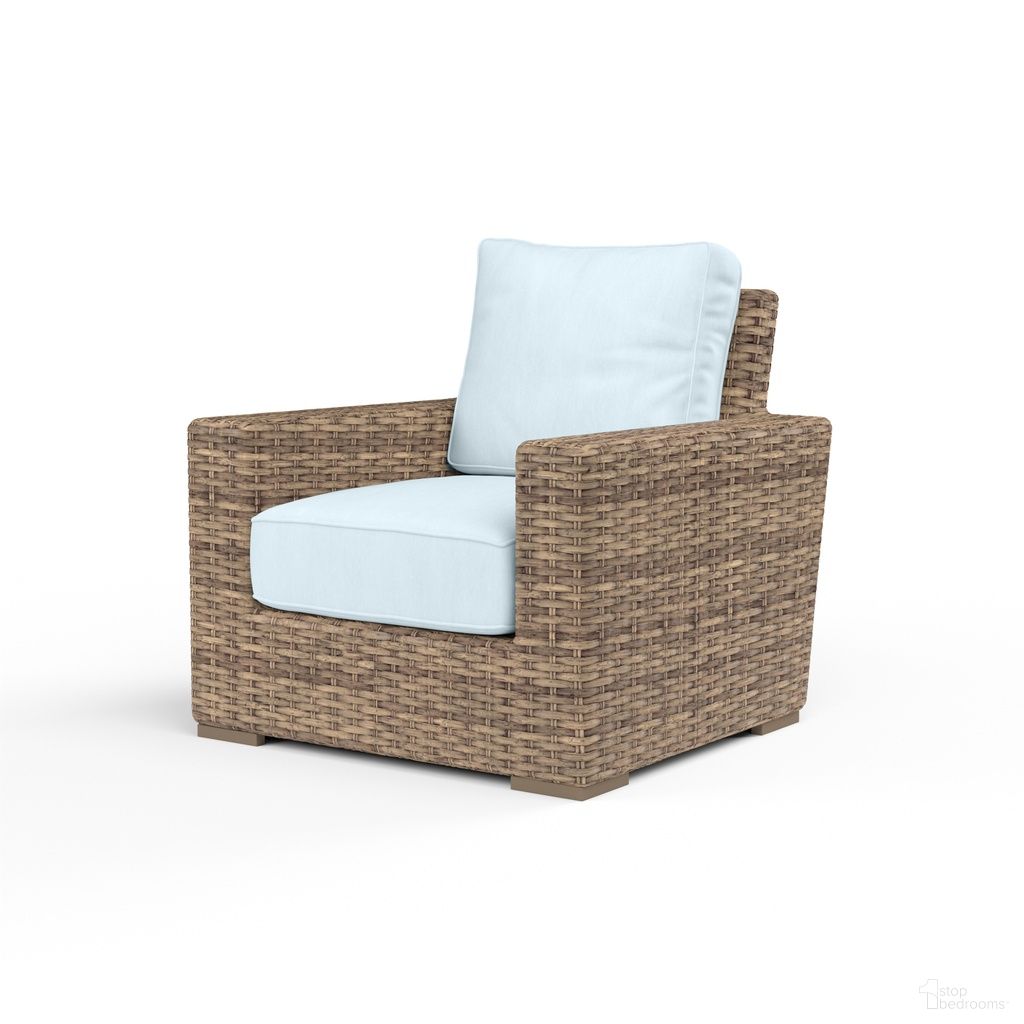 The appearance of Havana Club Chair in Canvas Skyline designed by Sunset West in the transitional interior design. This canvas skyline piece of furniture  was selected by 1StopBedrooms from Havana Collection to add a touch of cosiness and style into your home. Sku: SW1701-21-14091. Material: Resin Wicker.