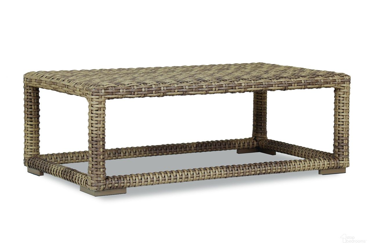 The appearance of Havana Coffee Table in Resin Tobacco designed by Sunset West in the transitional interior design. This resin tobacco piece of furniture was selected by 1StopBedrooms from Havana Collection to add a touch of cosiness and style into your home. Sku: SW1701-CT. Material: Resin Wicker.