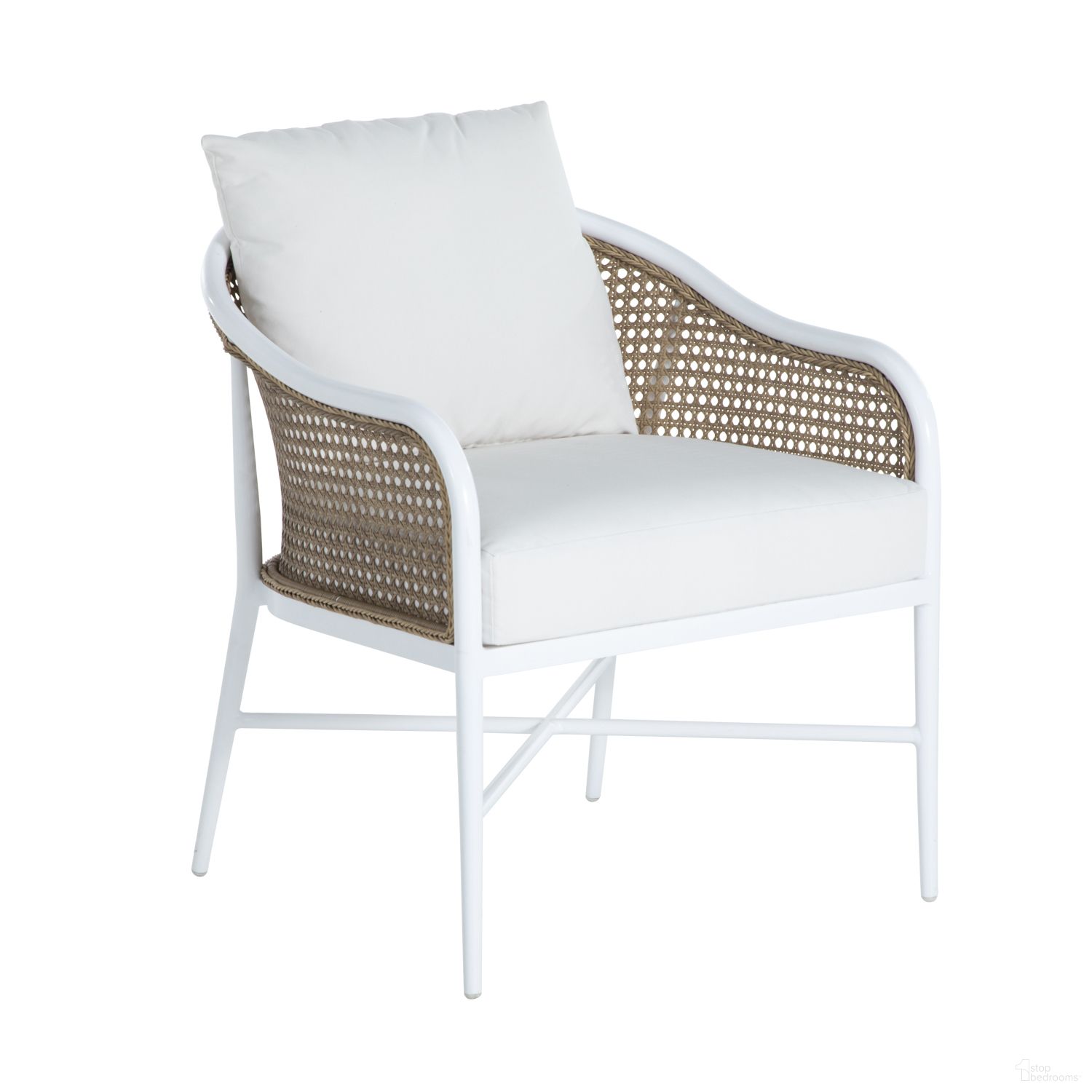The appearance of Havana Euro Lounge In Avila Navy designed by Summer Classics in the modern / contemporary interior design. This avila navy piece of furniture  was selected by 1StopBedrooms from Havana Collection to add a touch of cosiness and style into your home. Sku: 1305102+C253P4947N. Material: Wicker.