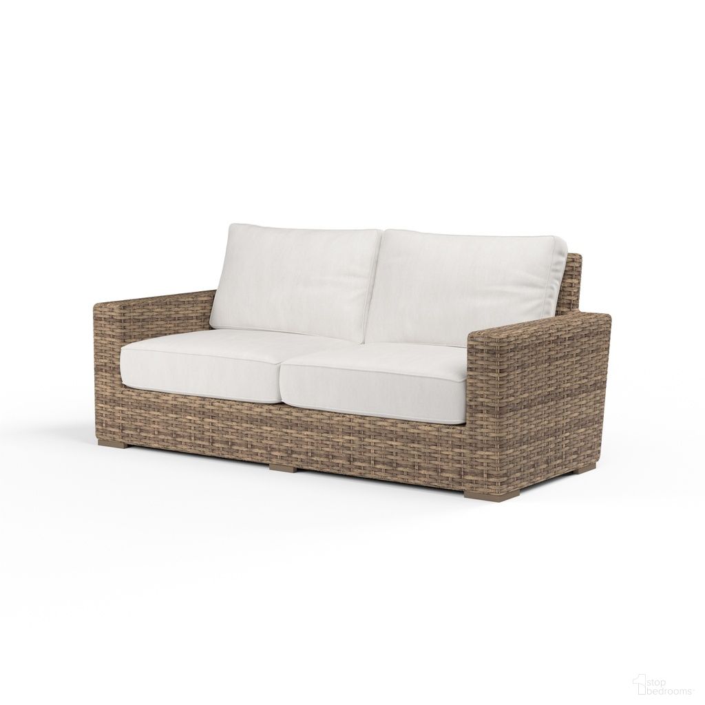 The appearance of Havana Loveseat in Canvas Flax designed by Sunset West in the transitional interior design. This canvas flax piece of furniture was selected by 1StopBedrooms from Havana Collection to add a touch of cosiness and style into your home. Sku: SW1701-22-FLAX-STKIT. Material: Resin Wicker.