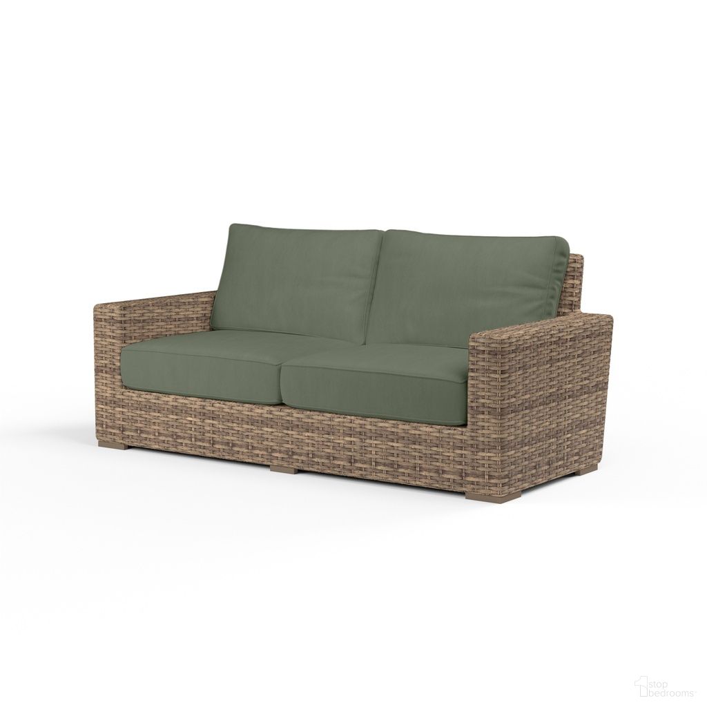 The appearance of Havana Loveseat in Cast Sage designed by Sunset West in the transitional interior design. This cast sage piece of furniture was selected by 1StopBedrooms from Havana Collection to add a touch of cosiness and style into your home. Sku: SW1701-22-48092. Material: Resin Wicker.