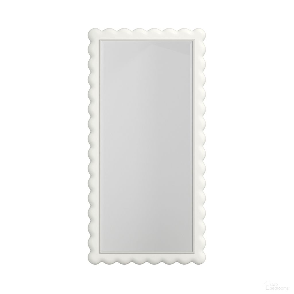 The appearance of Haven Floor Mirror In Warm White designed by A.R.T. in the transitional interior design. This warm white piece of furniture was selected by 1StopBedrooms from Haven Collection to add a touch of cosiness and style into your home. Sku: 339129-2367. Material: Parawood.