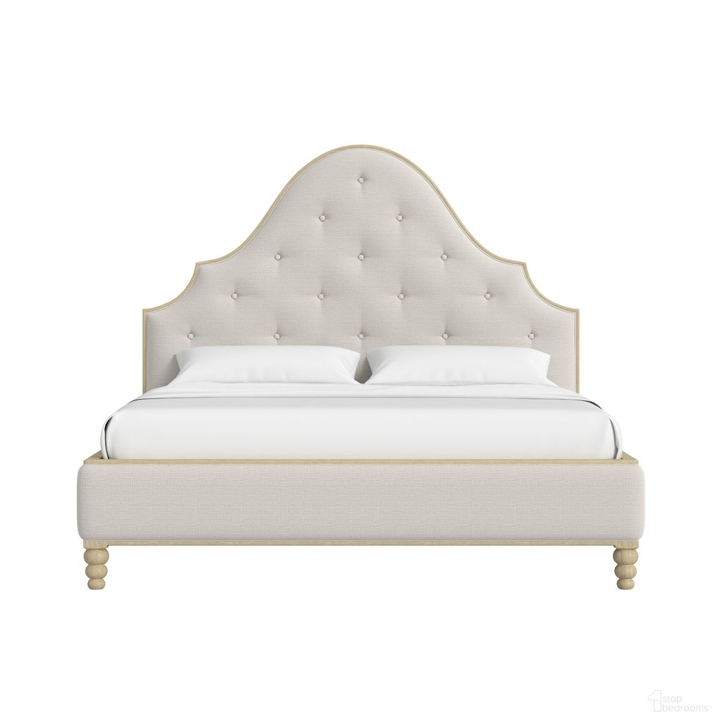 The appearance of Haven King Upholstered Bed In Sundrenched Oak designed by A.R.T. in the transitional interior design. This sundrenched oak piece of furniture was selected by 1StopBedrooms from Haven Collection to add a touch of cosiness and style into your home. Sku: 339125-2325RS;339126-2325FB;339126-2325HB. Material: Wood. Bed Size: King. Bed Type: Upholstered Bed.
