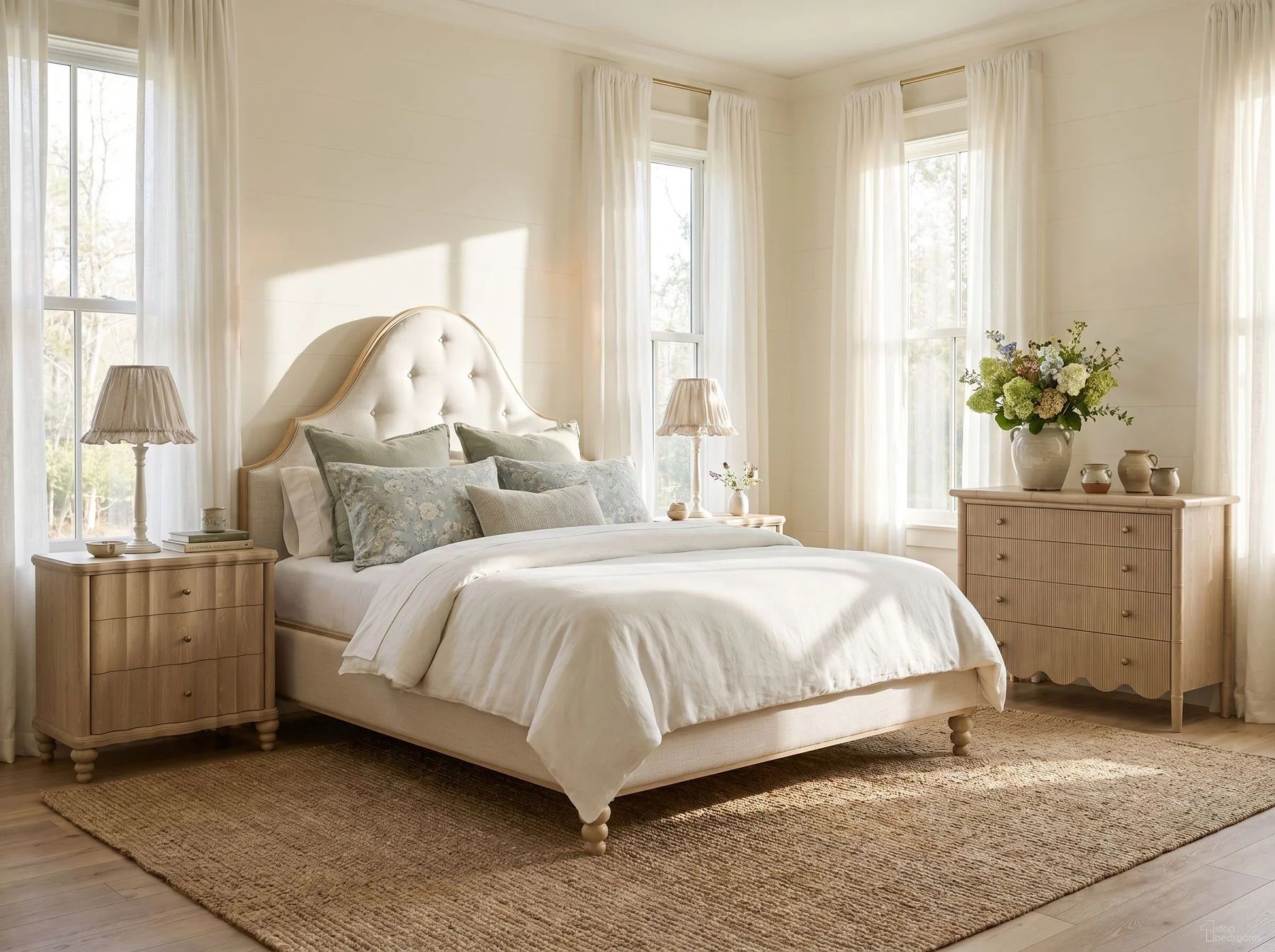 Haven Upholstered Bedroom Set