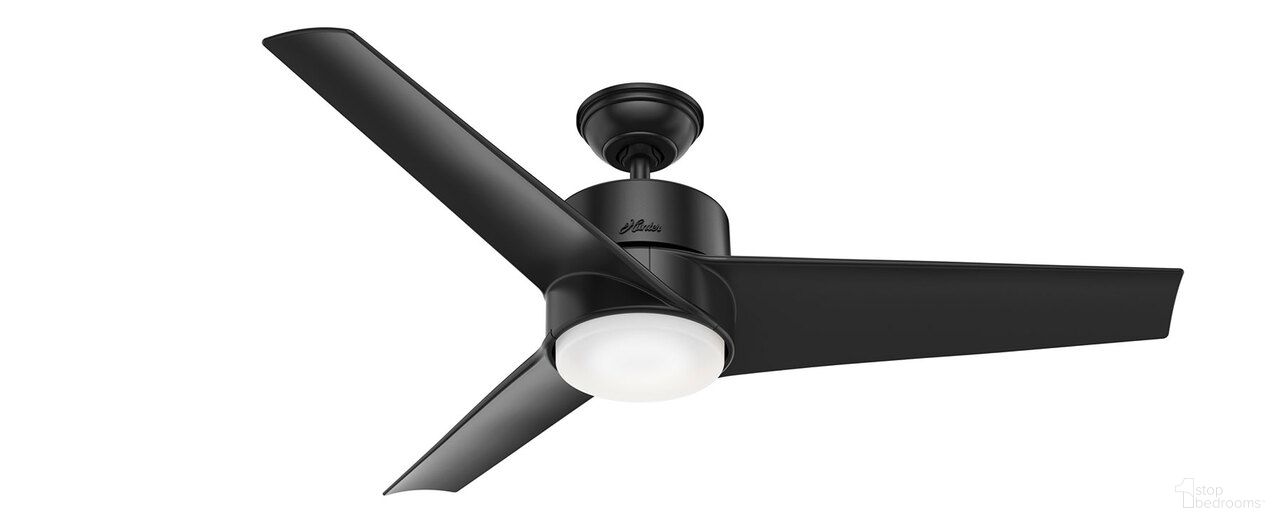 Havoc 54 Inch WeatherMax Indoor/Outdoor Ceiling Fan with LED Light Kit and Wall Control In Matte Black