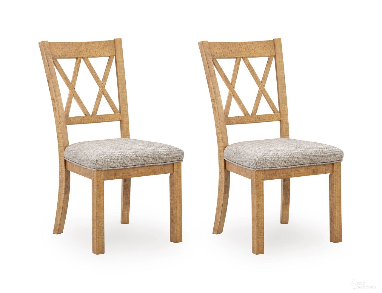 Havonplane Dining Chair Set of 2 In Brown
