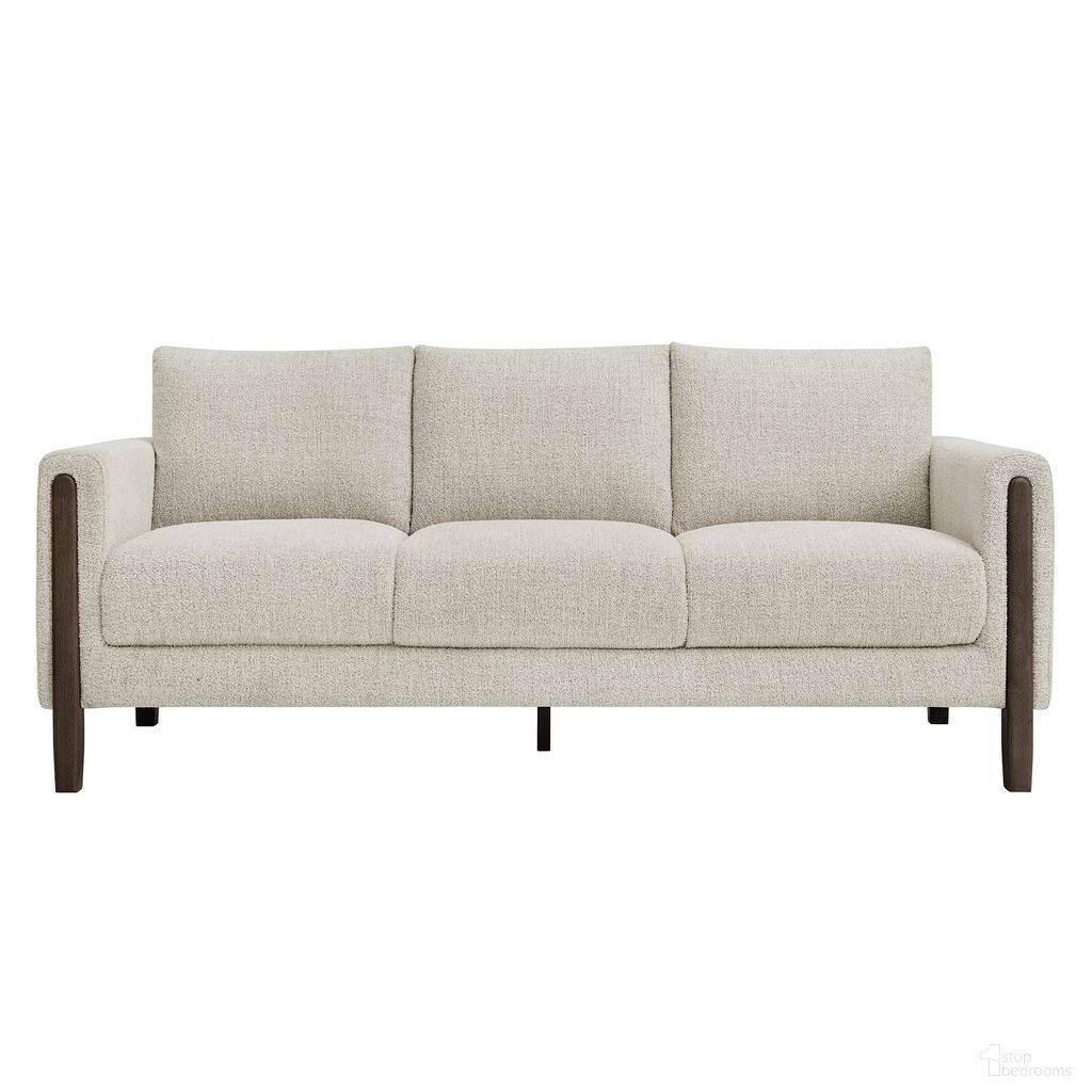 The appearance of Hawken Boucle Fabric Sofa In Parchment Espresso designed by Modway in the modern / contemporary interior design. This parchment espresso piece of furniture was selected by 1StopBedrooms from Hawken Collection to add a touch of cosiness and style into your home. Sku: EEI-7461-PCH-ESP. Material: Boucle.