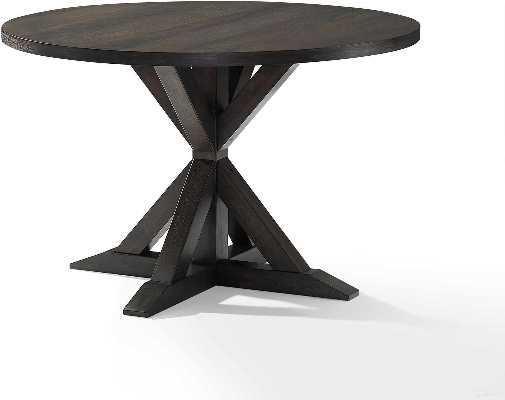 Hayden Round Dining Table In Slate