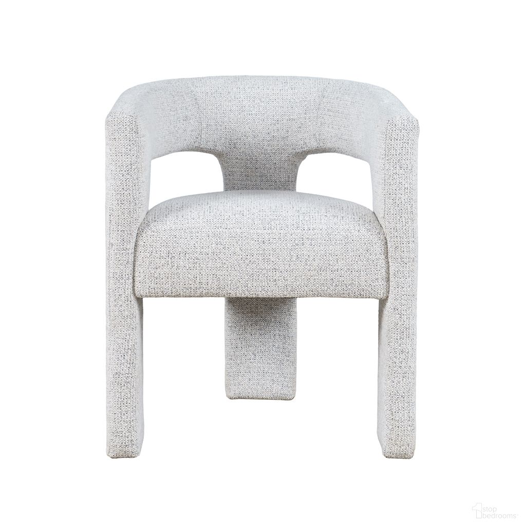 The appearance of Hayden Upholstered Three Leg Sculpture Dining Armchair with Performance Fabric In Grey designed by Jofran in the modern / contemporary interior design. This grey piece of furniture was selected by 1StopBedrooms from Milano Collection to add a touch of cosiness and style into your home. Sku: 2271-HAYDENCHMIL. Material: Upholstery. Chair Type: Arm Chair.