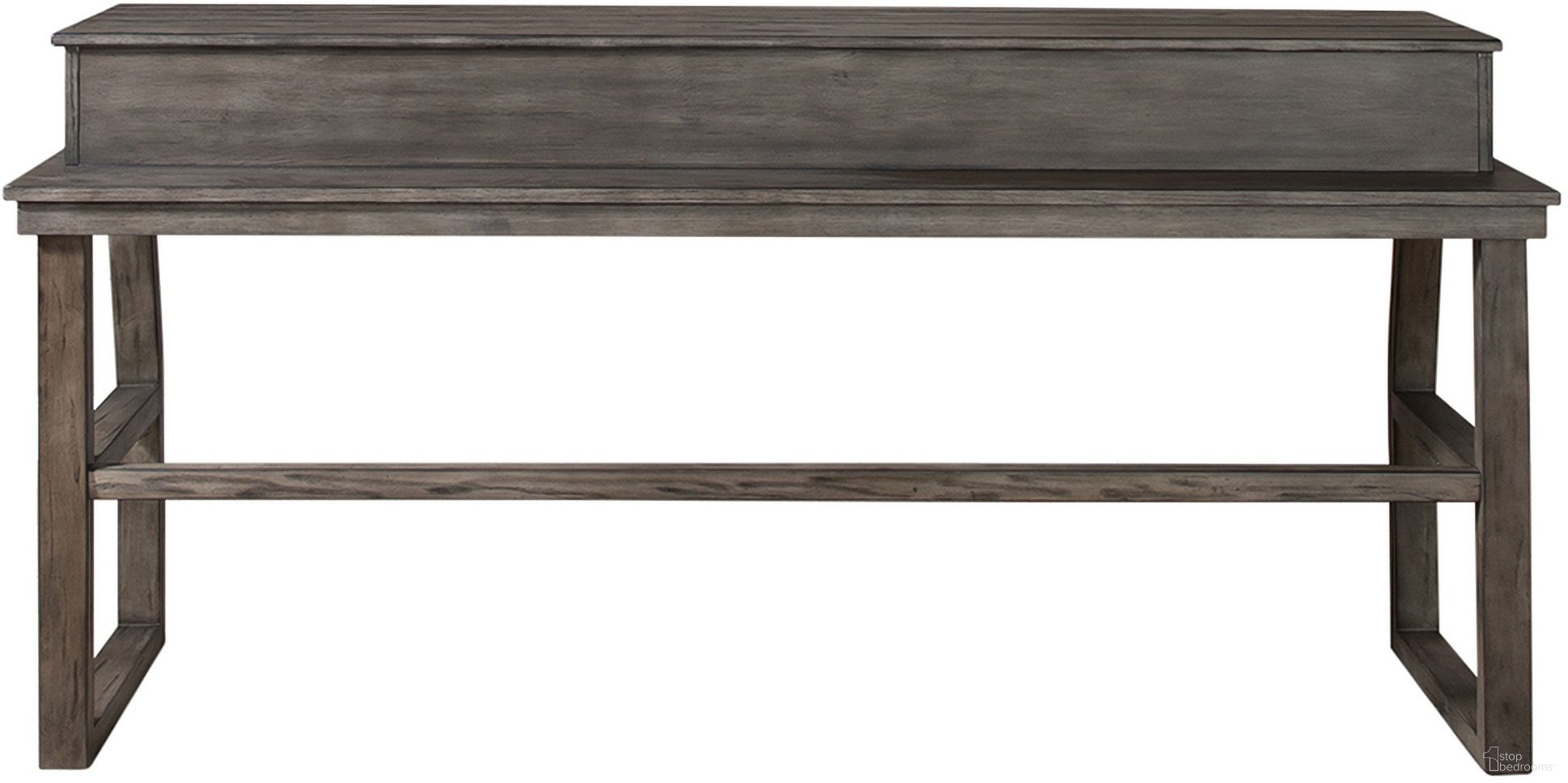 Hayden Way Gray Wash Bar Table