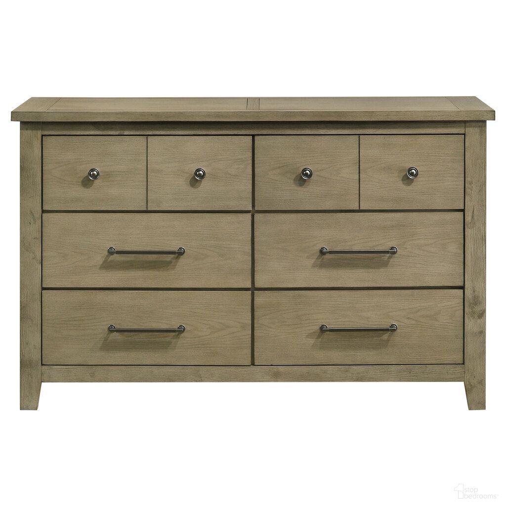 The appearance of Hazlewood 6-Drawer Bedroom Dresser Cabinet In Vineyard Oak designed by Coaster in the rustic / southwestern interior design. This vineyard oak piece of furniture was selected by 1StopBedrooms from Hazlewood Collection to add a touch of cosiness and style into your home. Sku: 207533. Material: Rubberwood.