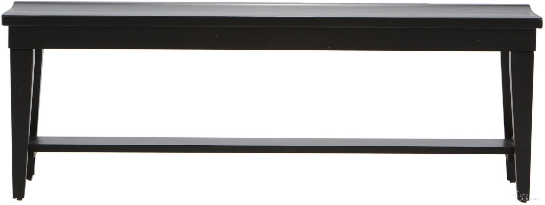 The appearance of Hearthstone Black Bench designed by Liberty in the country / farmhouse interior design. This black piece of furniture was selected by 1StopBedrooms from Hearthstone Collection to add a touch of cosiness and style into your home. Sku: 482-C9000B. Material: Wood.