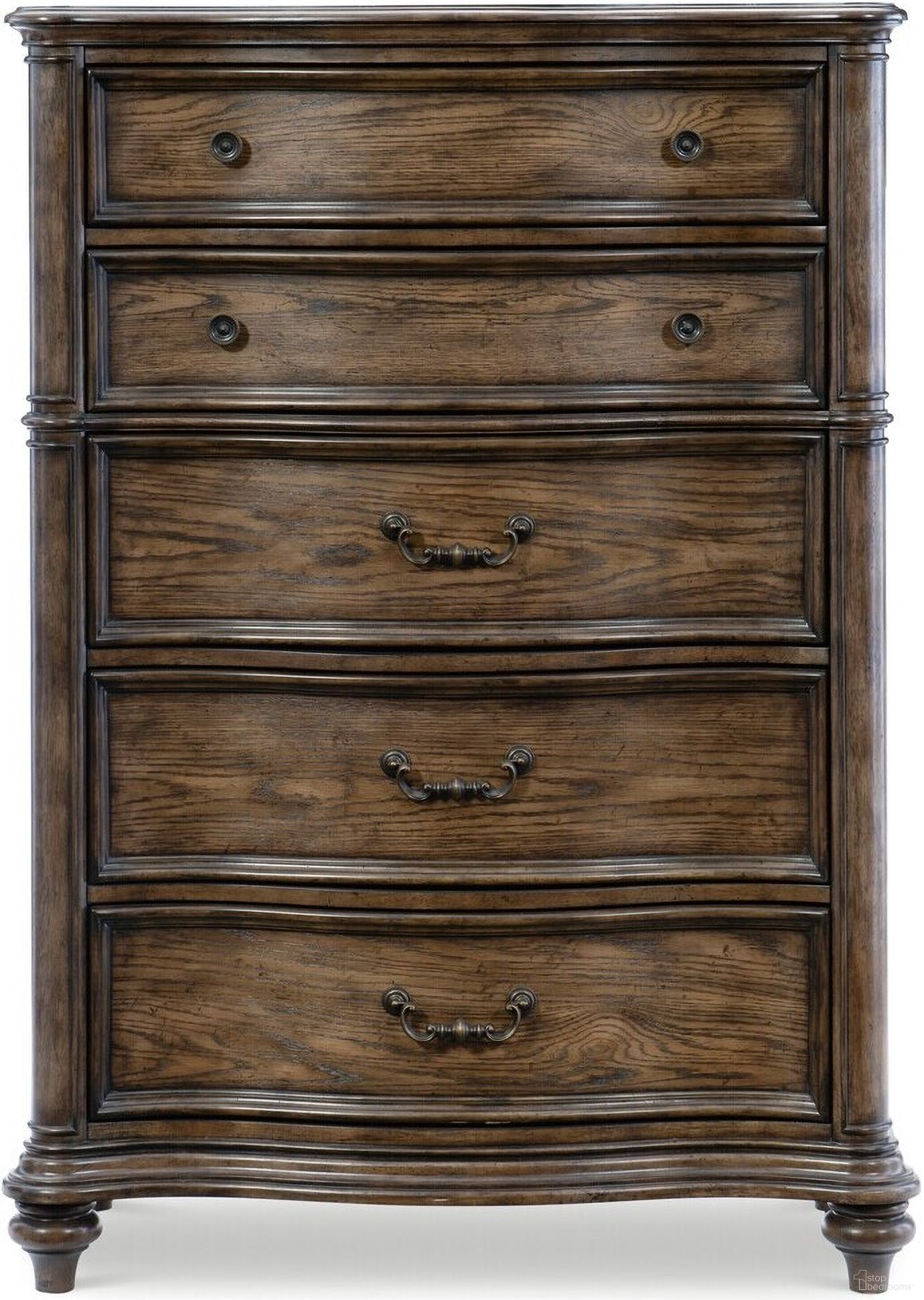 The appearance of Heath Court Chest designed by Homelegance in the traditional interior design. This brown oak piece of furniture  was selected by 1StopBedrooms from Heath Court Collection to add a touch of cosiness and style into your home. Sku: 1682-9. Material: Wood.
