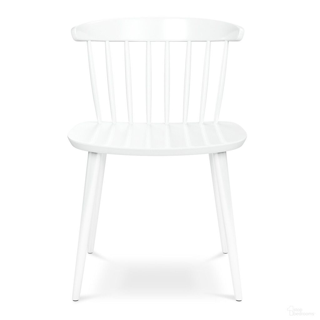 The appearance of Heavy Duty Plastic Slat Back Dining Side Chair In White designed by Homeroots in the modern / contemporary interior design. This white piece of furniture  was selected by 1StopBedrooms from  to add a touch of cosiness and style into your home. Sku: 519167. Material: Plastic. Chair Type: Side Chair.
