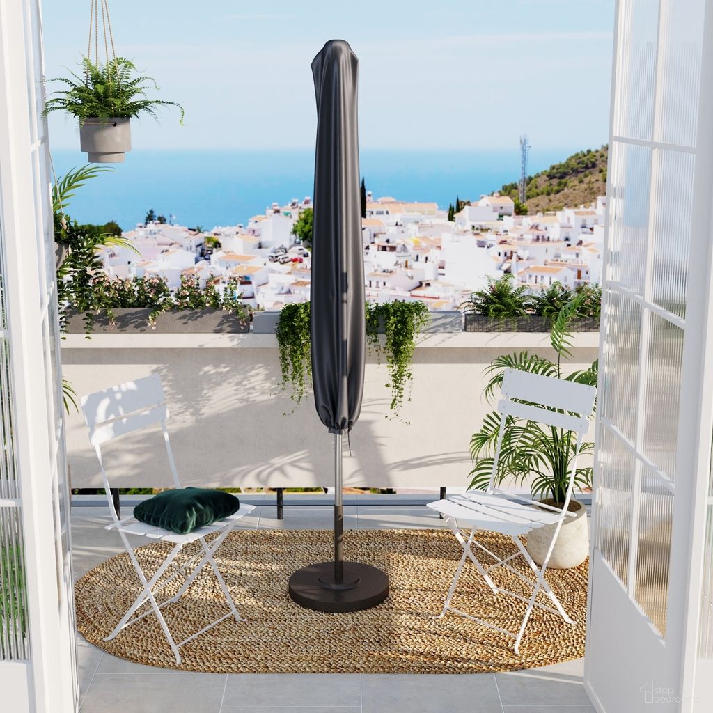 Heavy Duty Water Resistant 9-11' Market Patio Umbrella Cover In Beige
