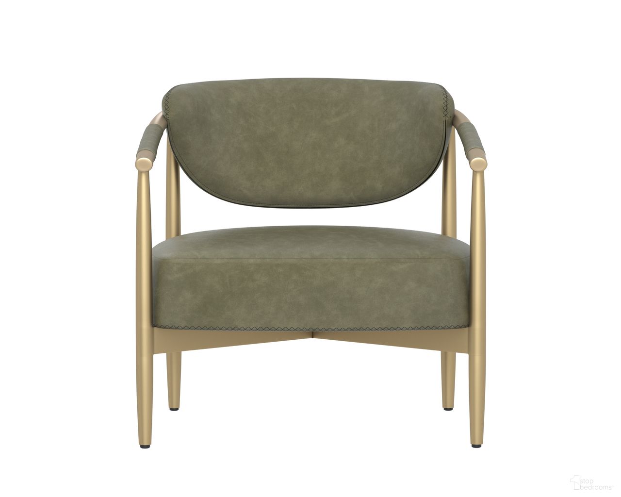 Heloise Lounge Chair In Ivanhoe Pine