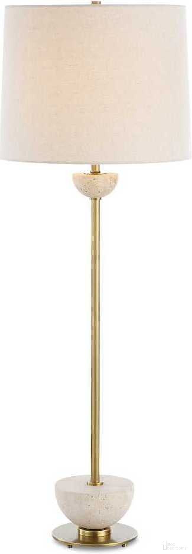 Hemisphere Buffet Lamp In Brass