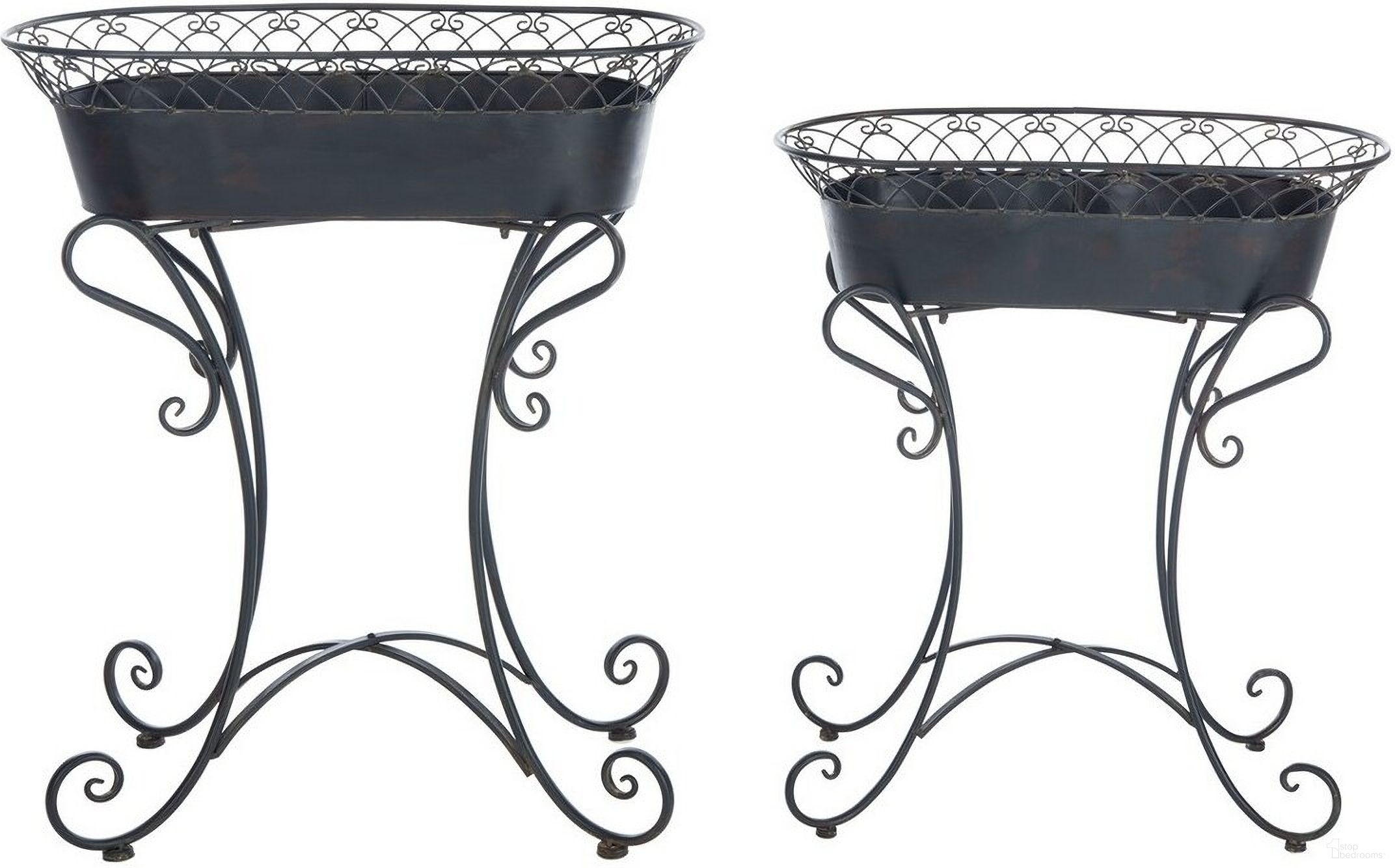 Hendrick Planters in Black