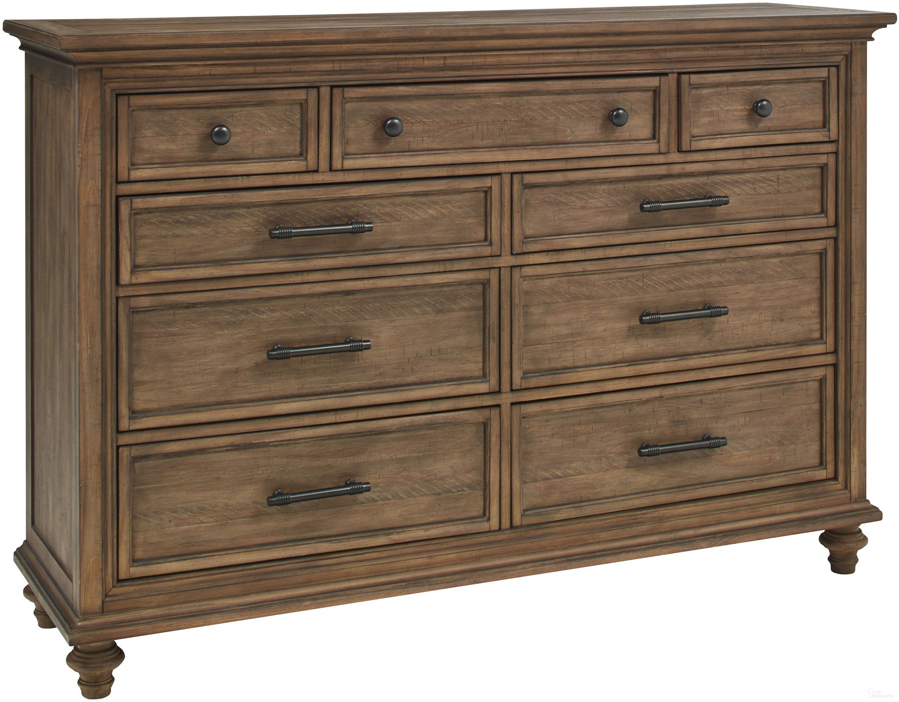 The appearance of Hensley Chesser In Honey designed by Aspenhome in the transitional interior design. This honey piece of furniture  was selected by 1StopBedrooms from Hensley Collection to add a touch of cosiness and style into your home. Sku: I3002-455. Material: Wood.