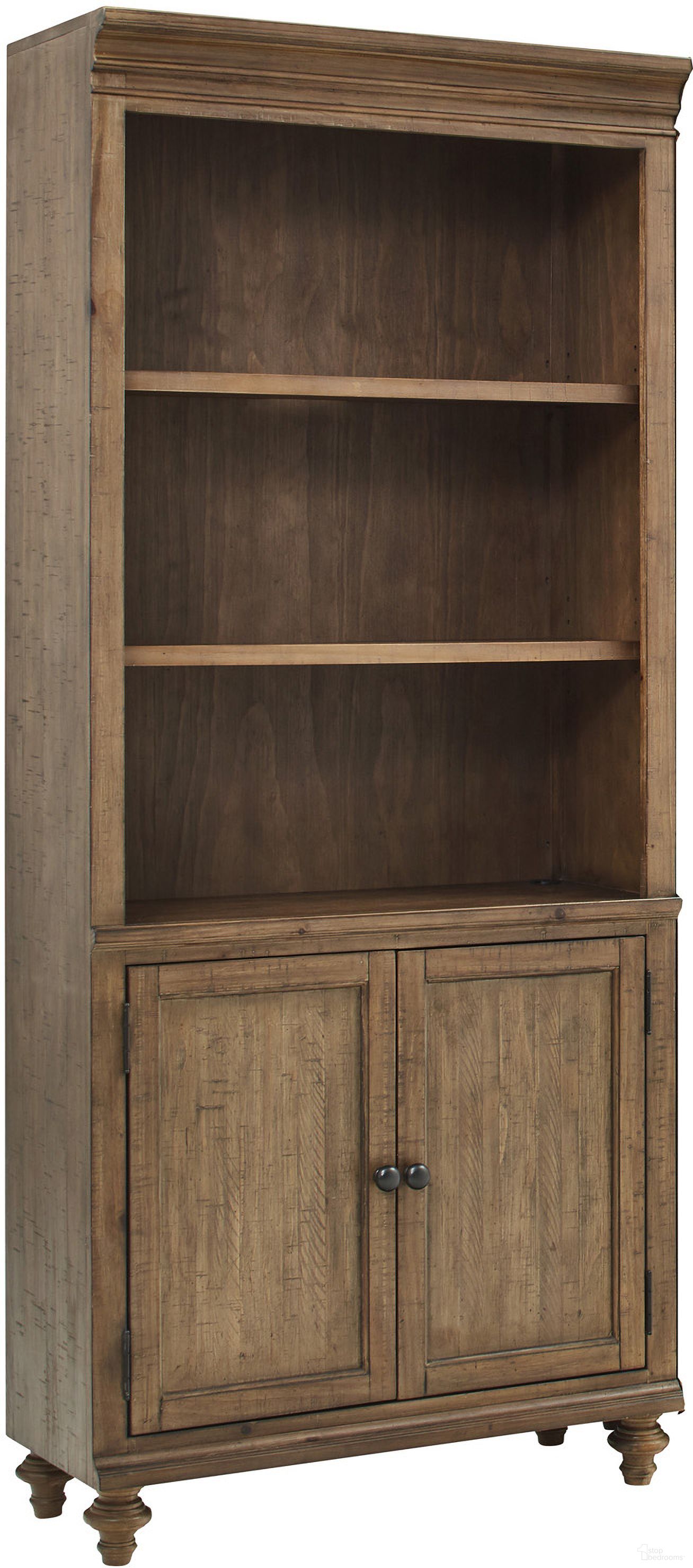 Hensley Door Bookcase In Honey