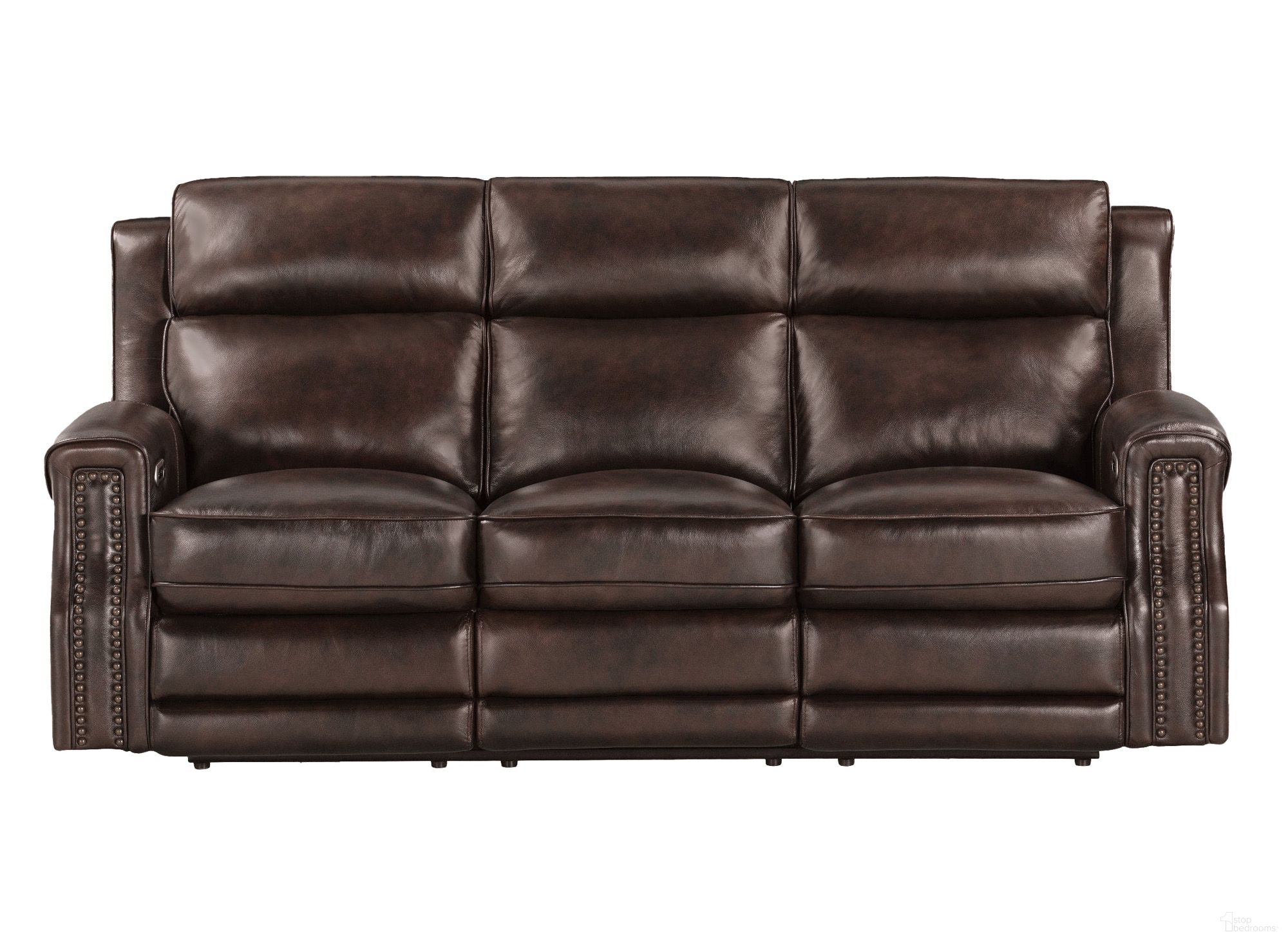 The appearance of Hensley Power Sofa In Smooth Espresso designed by Parker House in the traditional interior design. This smooth espresso piece of furniture was selected by 1StopBedrooms from Hensley Collection to add a touch of cosiness and style into your home. Sku: MHE-832P2-SMES. Material: Top Grain Leather.