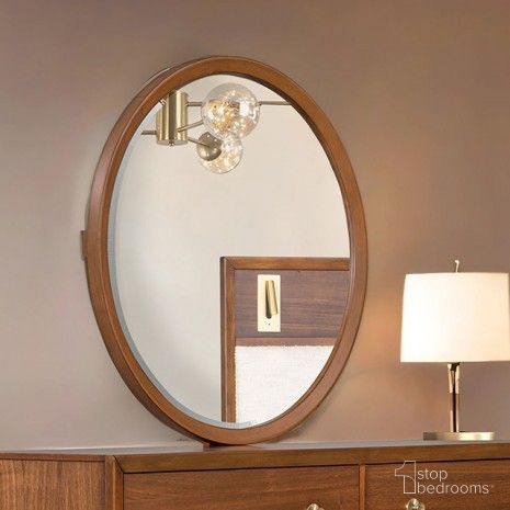 Hepburne Mirror In Walnut
