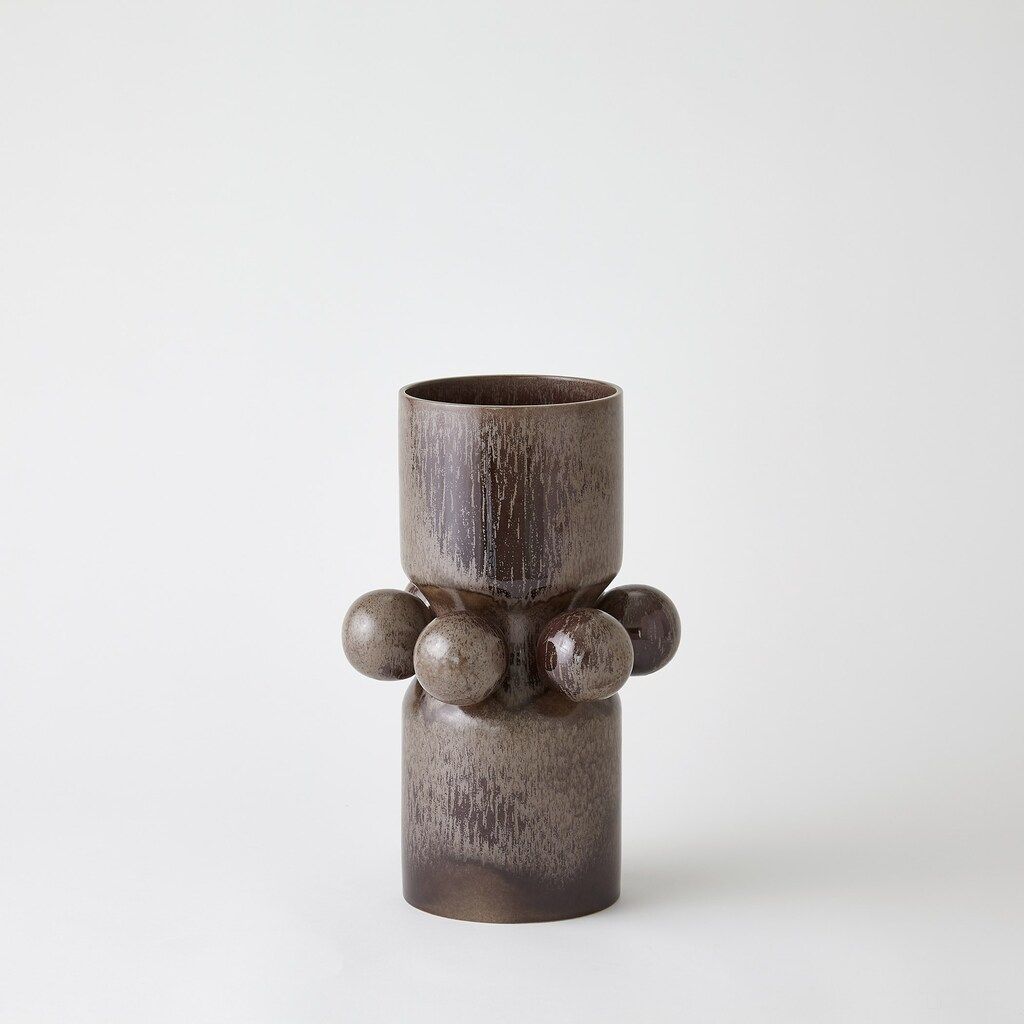 Hera Small Vase In Bronze
