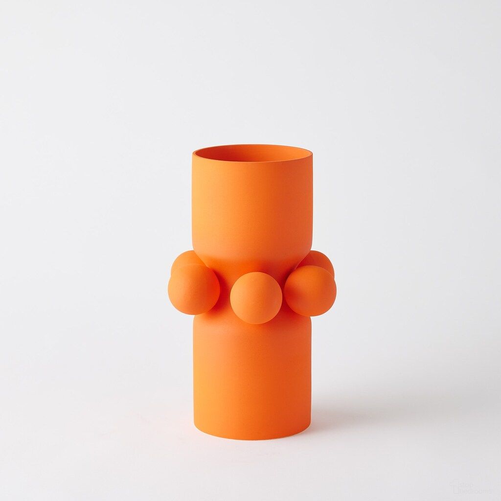 Hera Small Vase In Orange