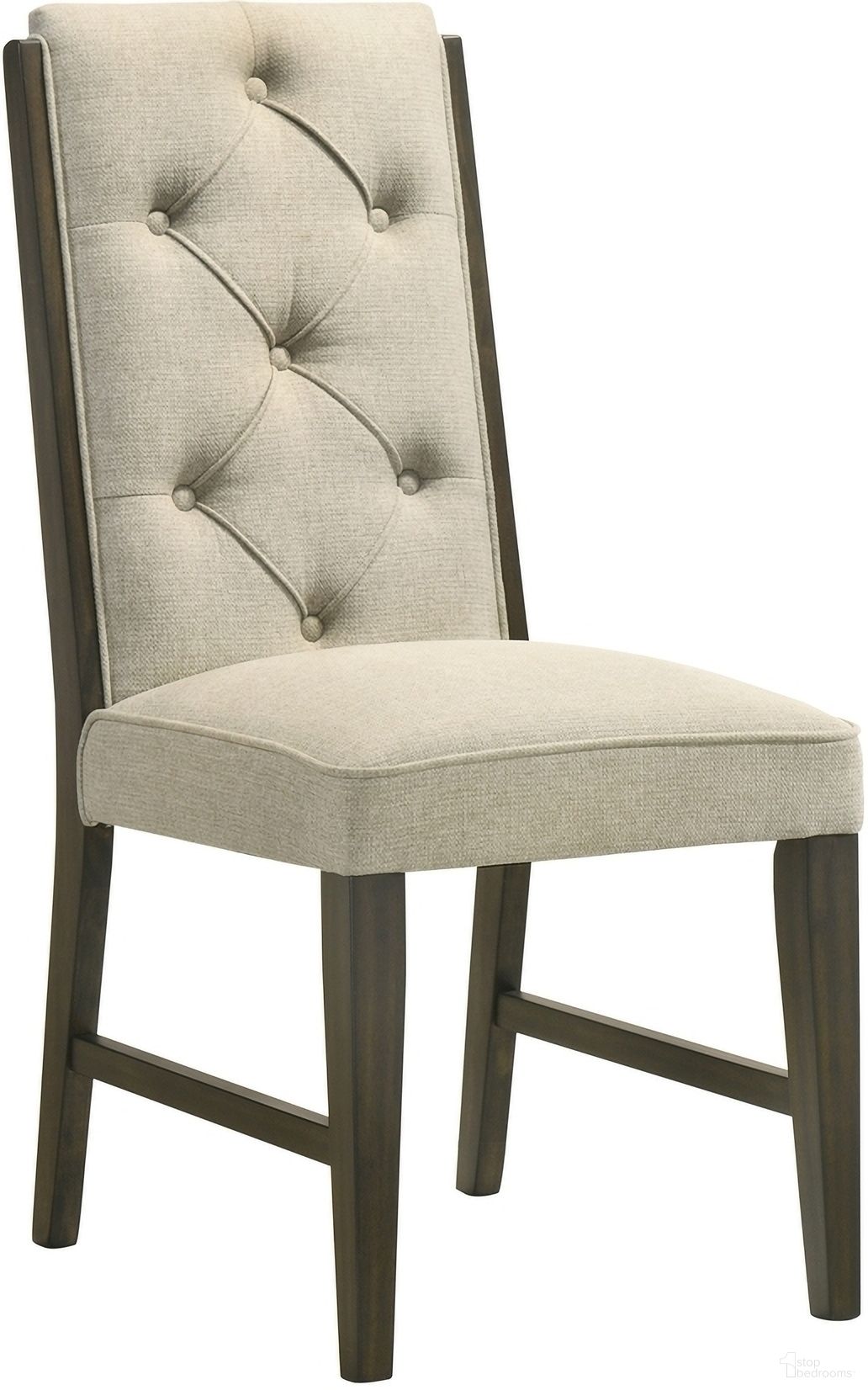 The appearance of Herbert Side Chair Set of 2 In Espresso designed by Crown Mark in the transitional interior design. This espresso piece of furniture  was selected by 1StopBedrooms from Herbert Collection to add a touch of cosiness and style into your home. Sku: 2154S. Material: Wood. Chair Type: Side Chair.