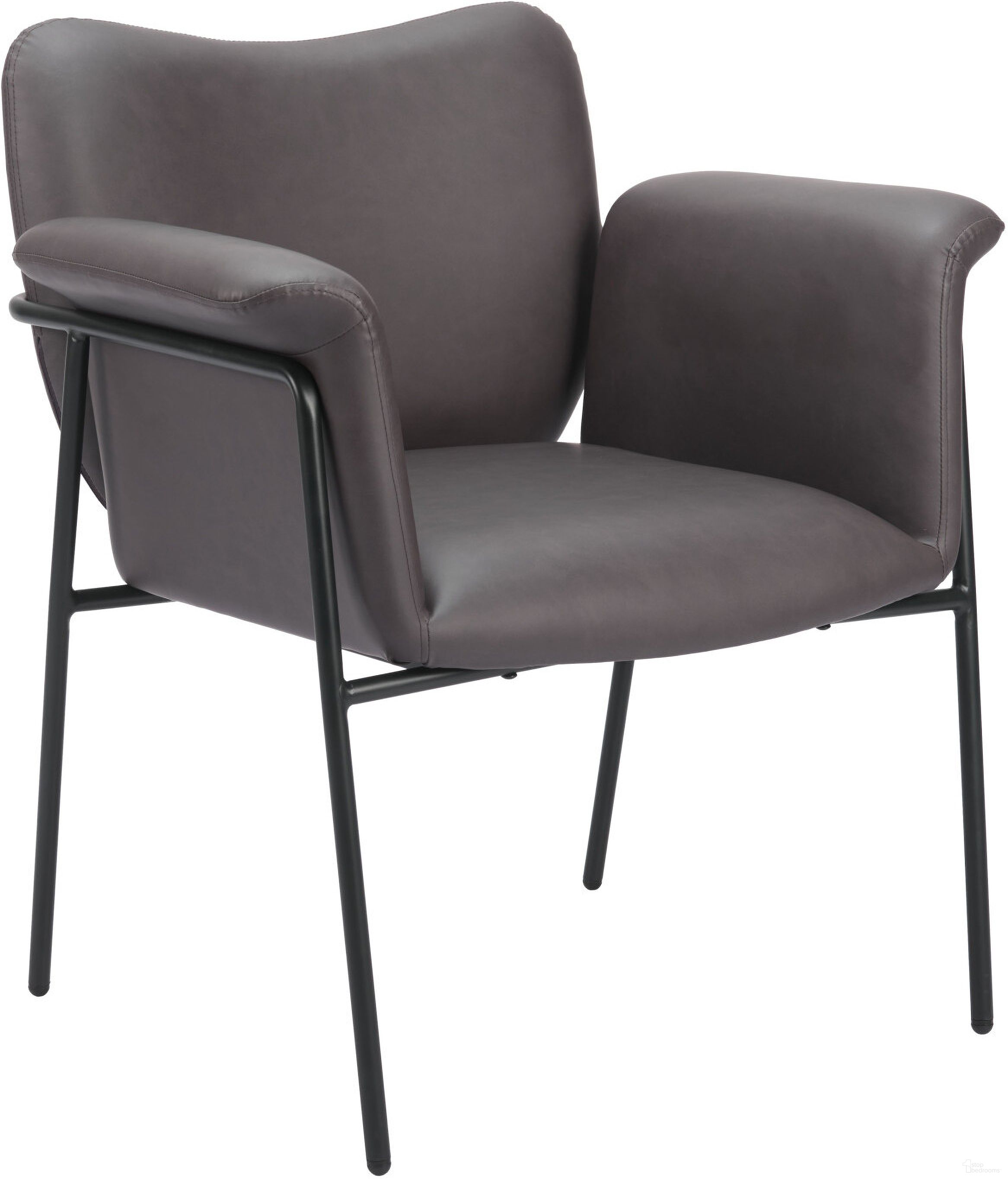 The appearance of Heritage Accent Chair In Brown designed by Zuo Modern in the modern / contemporary interior design. This brown piece of furniture was selected by 1StopBedrooms from Heritage Collection to add a touch of cosiness and style into your home. Sku: 110357. Material: Faux Leather.