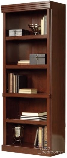 The appearance of Heritage Hill Library In Classic Cherry designed by Sauder in the traditional interior design. This classic cherry piece of furniture was selected by 1StopBedrooms from Heritage Hill Collection to add a touch of cosiness and style into your home. Sku: 102795. Material: Engineered Wood.