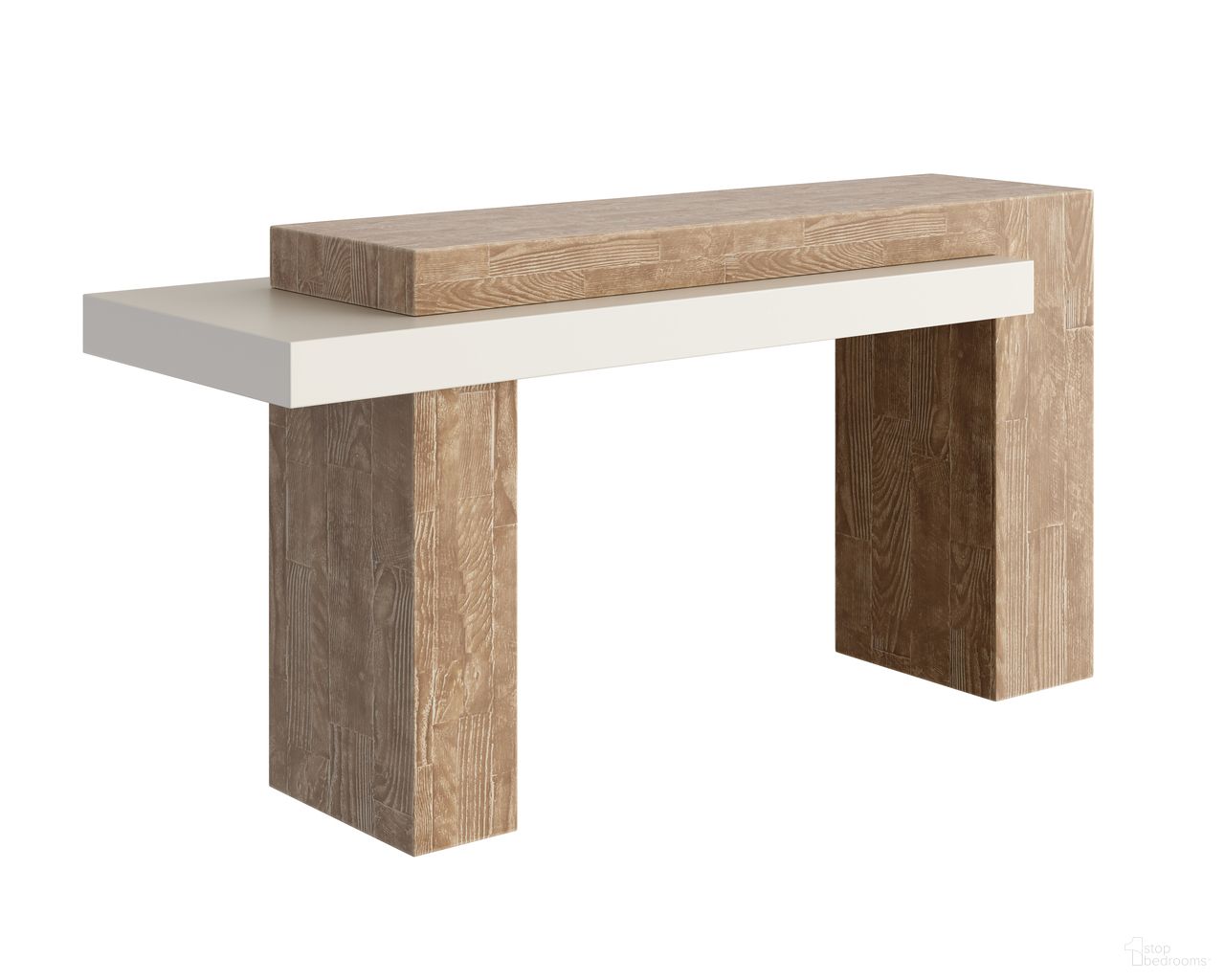 Herriot Console Table In Light Brown and Summer Sand