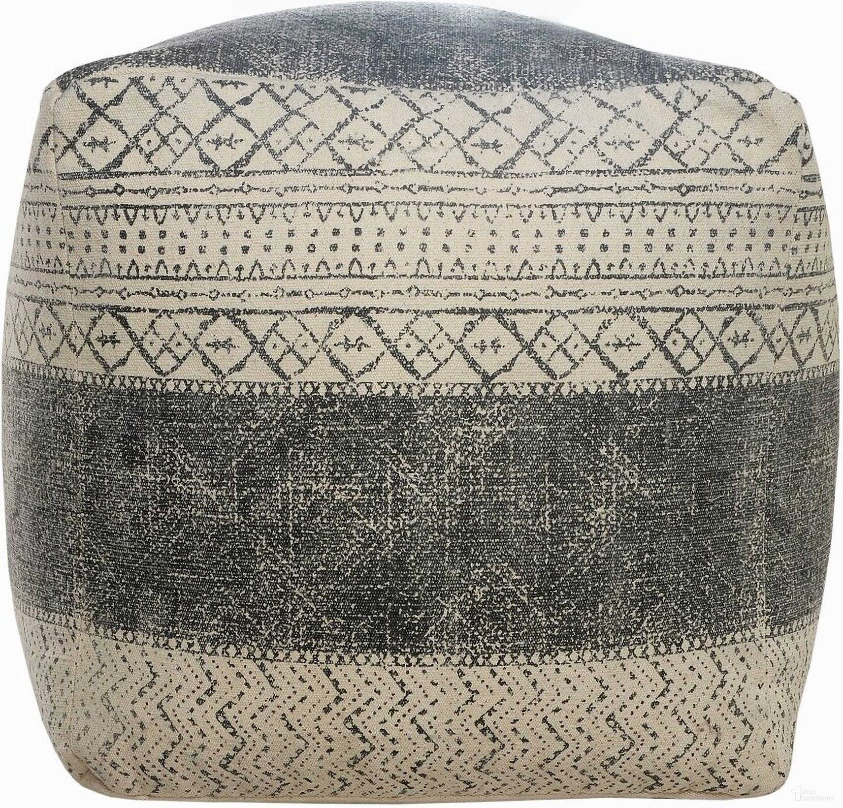 The appearance of Heska Tribal Handmade All-Natural Cotton Ottoman Pouf In Cream and Gray designed by Rajani Home in the transitional interior design. This cream and gray piece of furniture was selected by 1StopBedrooms from Bova Collection to add a touch of cosiness and style into your home. Sku: 5C279908G49348. Material: Cotton.