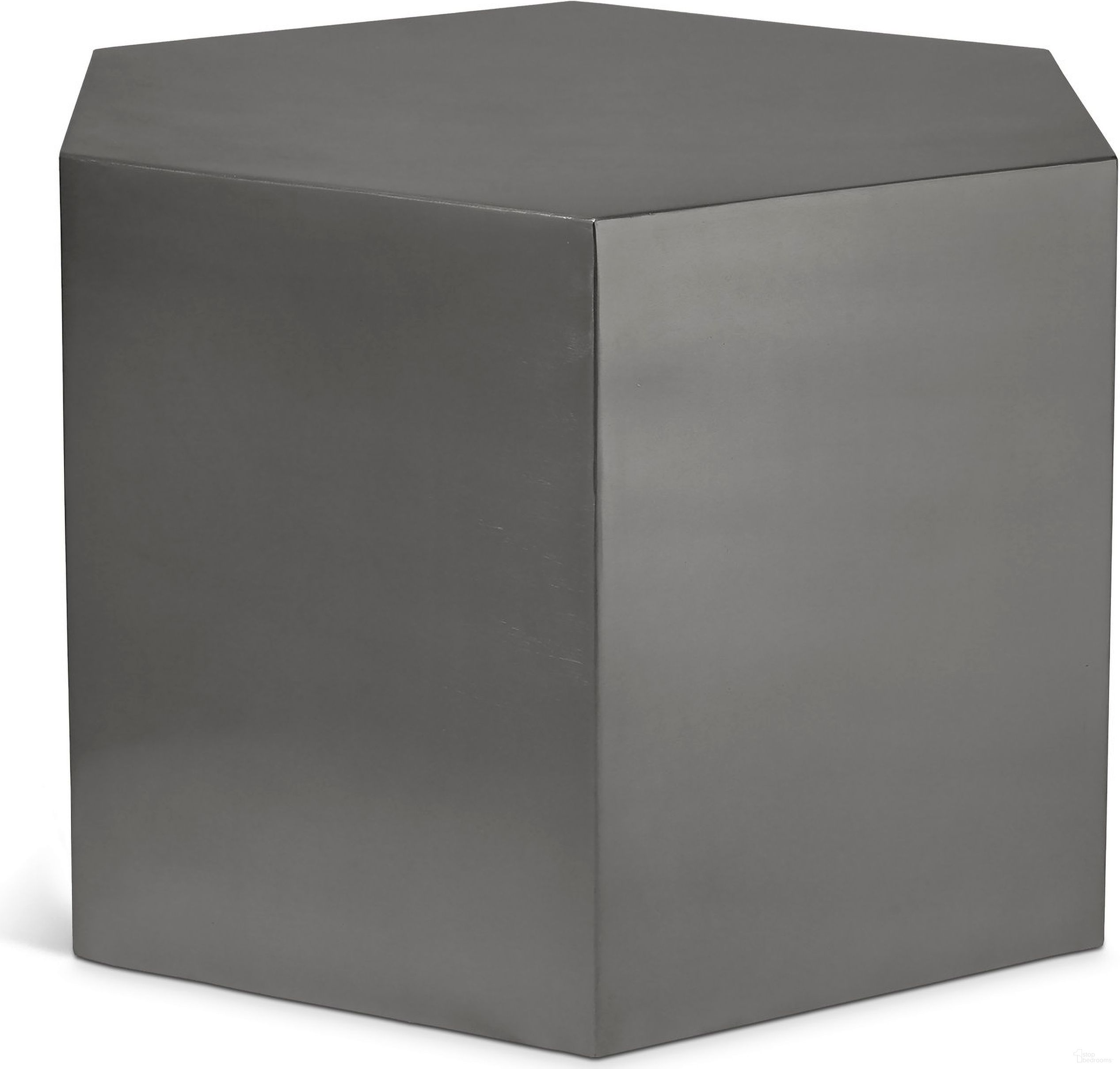 The appearance of Hexagon Coffee Table In Brushed Chrome/Brushed Chrome designed by Meridian in the modern / contemporary interior design. This chrome piece of furniture  was selected by 1StopBedrooms from Hexagon Collection to add a touch of cosiness and style into your home. Sku: 293-CT. Material: Iron.