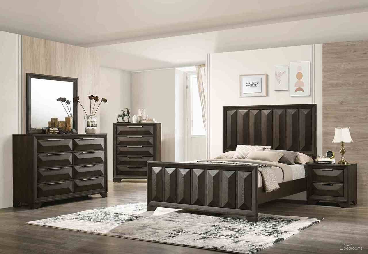 Hexham Queen Bed In Espresso