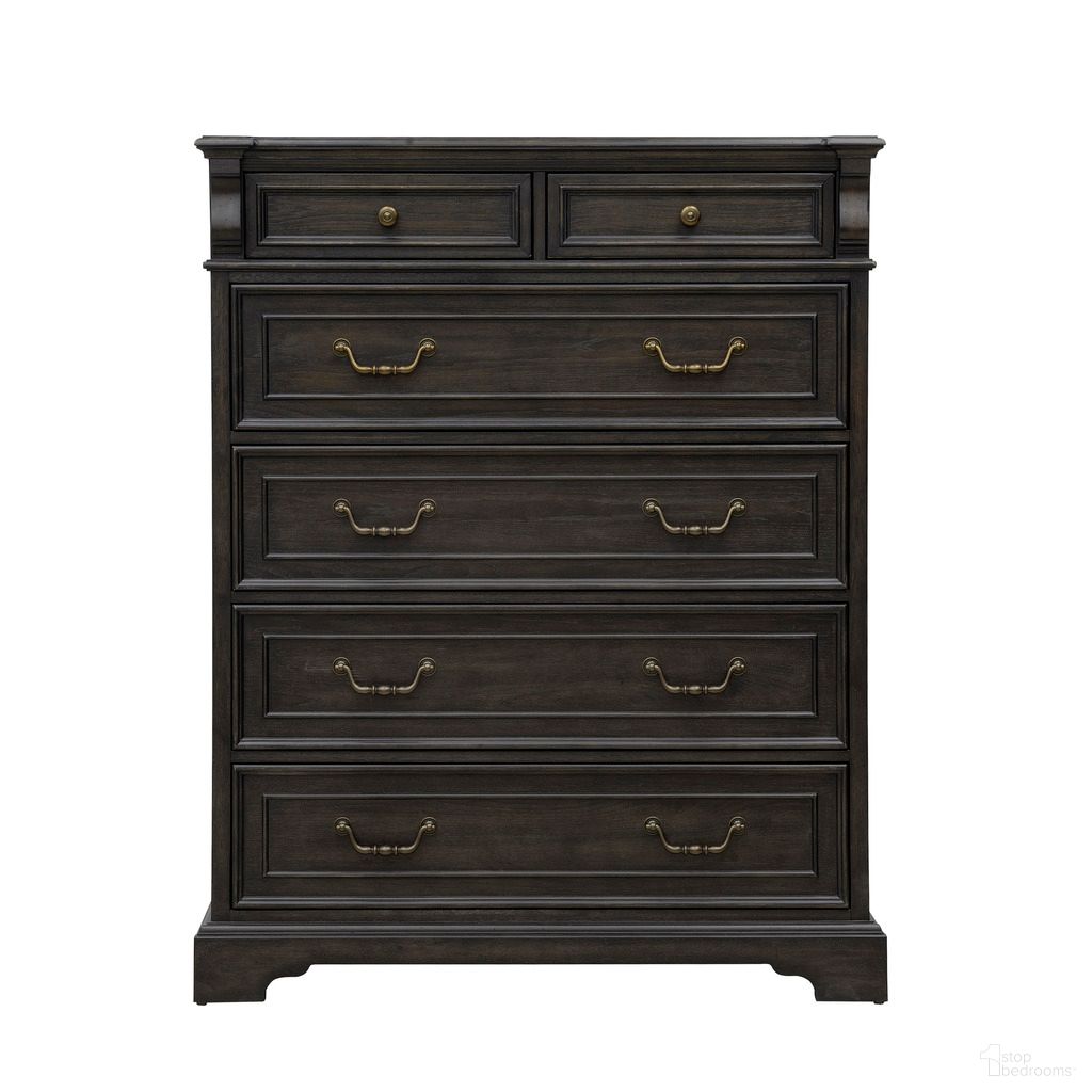 The appearance of Hickory Creek 6 Drawer Chest In Brown Velvet designed by Pulaski in the traditional interior design. This brown velvet piece of furniture was selected by 1StopBedrooms from Hickory Creek Collection to add a touch of cosiness and style into your home. Sku: P386124. Material: Hickory Veneer.