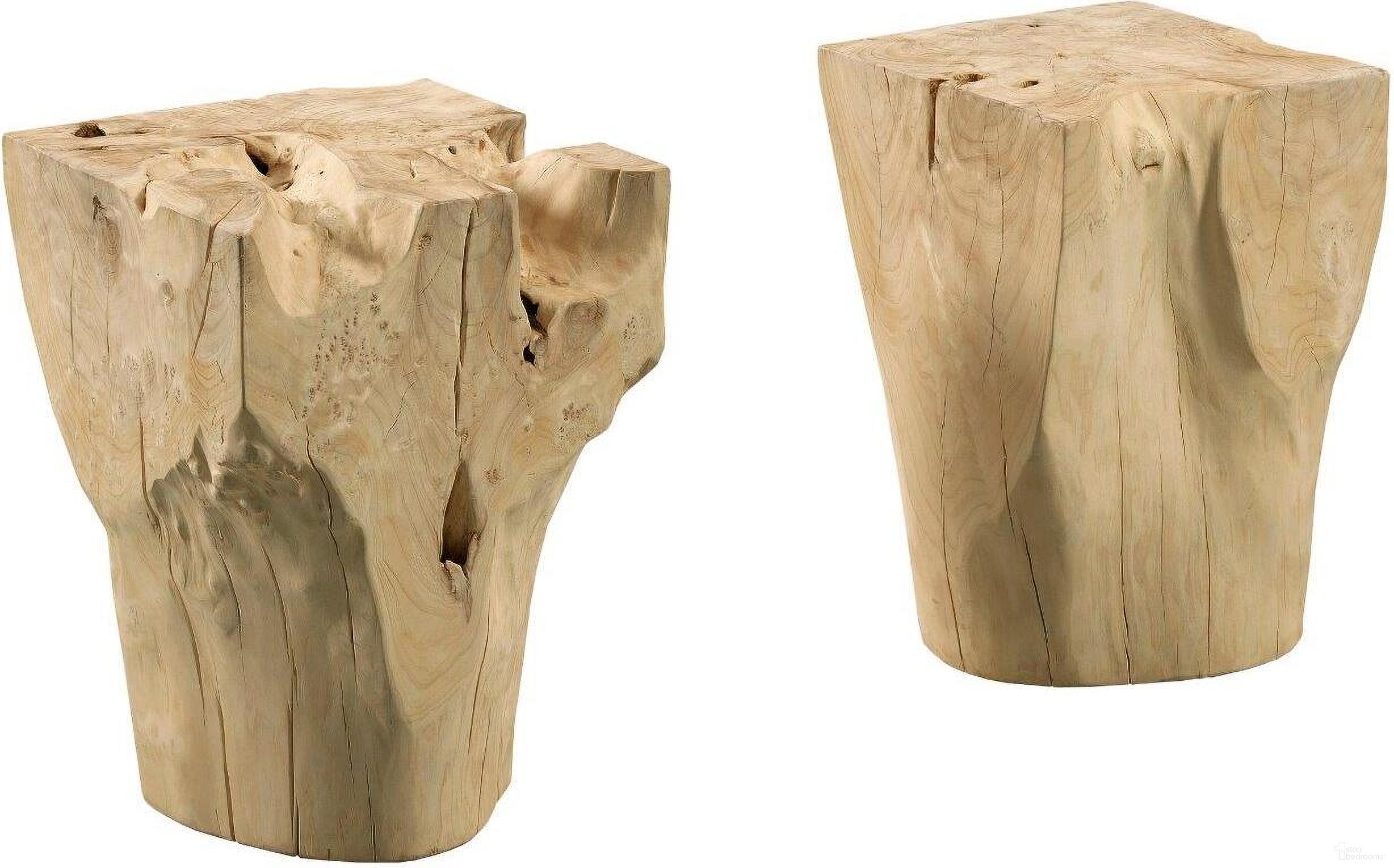 Hidden Treasures Bleached Root Accent Table