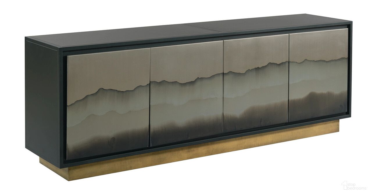 The appearance of Hidden Treasures Iron Landscape Sideboard designed by Hammary in the transitional interior design. This piece of furniture was selected by 1StopBedrooms from Hidden Treasures Collection to add a touch of cosiness and style into your home. Sku: 090-027.