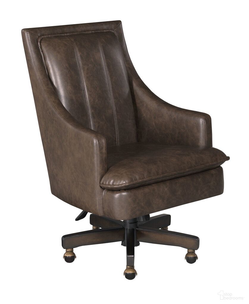 The appearance of Rhodes Desk Chair designed by Hammary in the transitional interior design. This other piece of furniture was selected by 1StopBedrooms from Hidden Treasures Collection to add a touch of cosiness and style into your home. Sku: 090-1109. Material: Wood.