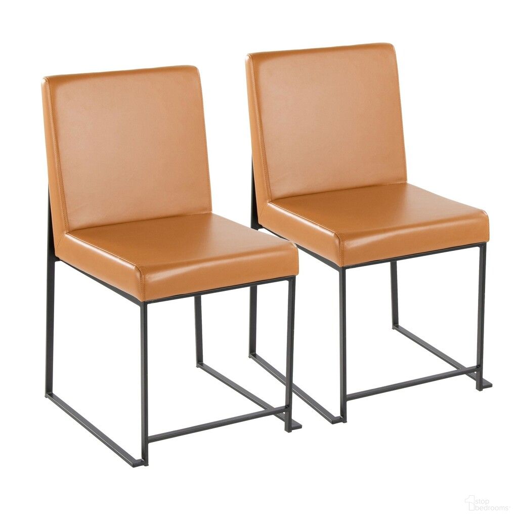 The appearance of High Back Fuji Dining Chair Set of 2 In Black and Camel designed by Lumisource in the modern / contemporary interior design. This black and camel piece of furniture was selected by 1StopBedrooms from Fuji Collection to add a touch of cosiness and style into your home. Sku: DC-HBFUJIPU BKCAM2. Material: Foam. Chair Type: Side Chair.