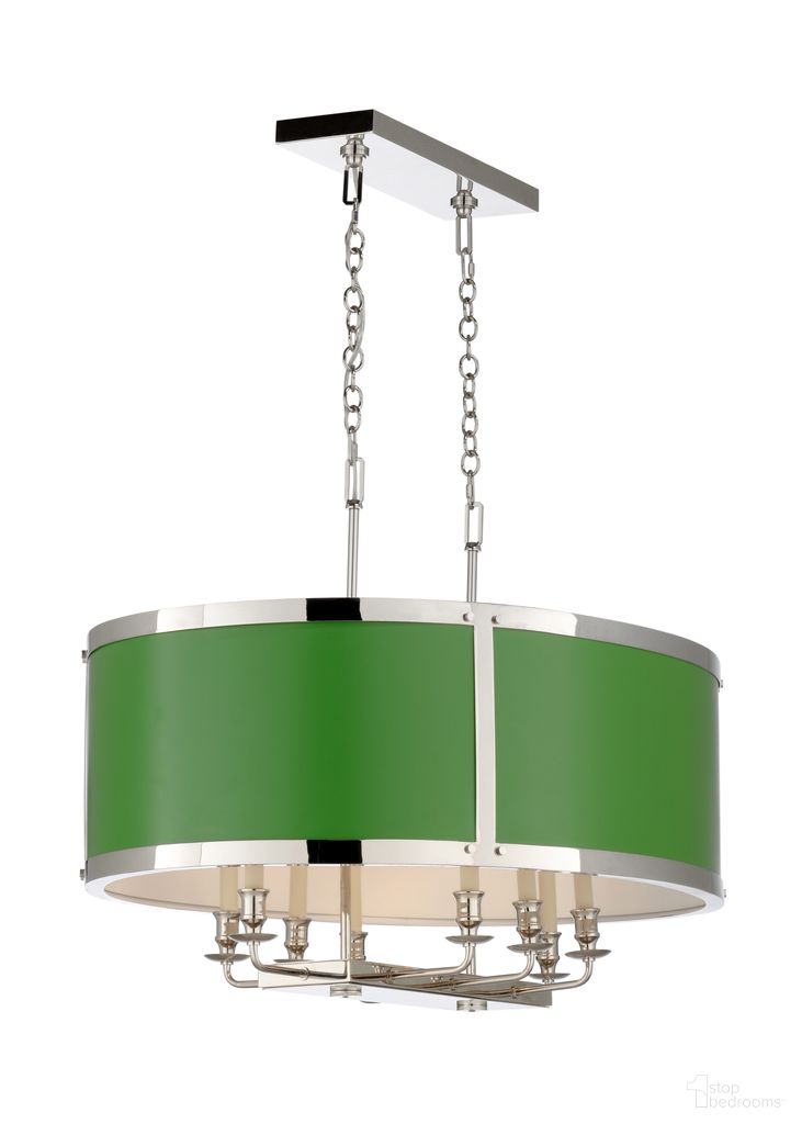High Street Chandelier In White and Cream