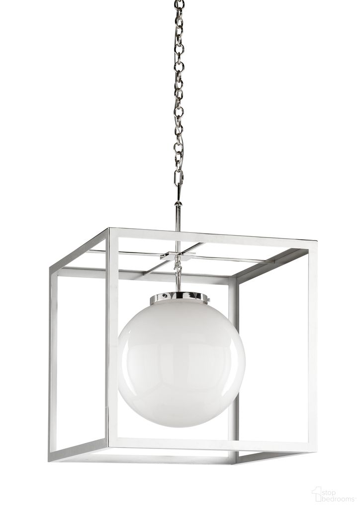 High Street Square Chandelier In Silver