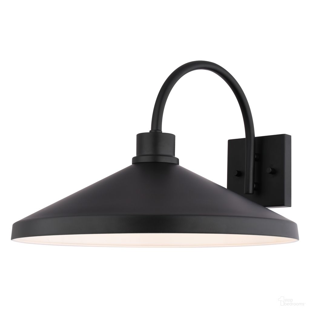 The appearance of Highland Park 17 Inch Outdoor Wall Light In White and Matte Black designed by Vaxcel in the transitional interior design. This white and matte black piece of furniture was selected by 1StopBedrooms from Highland Park Collection to add a touch of cosiness and style into your home. Sku: T0803. Material: Steel.