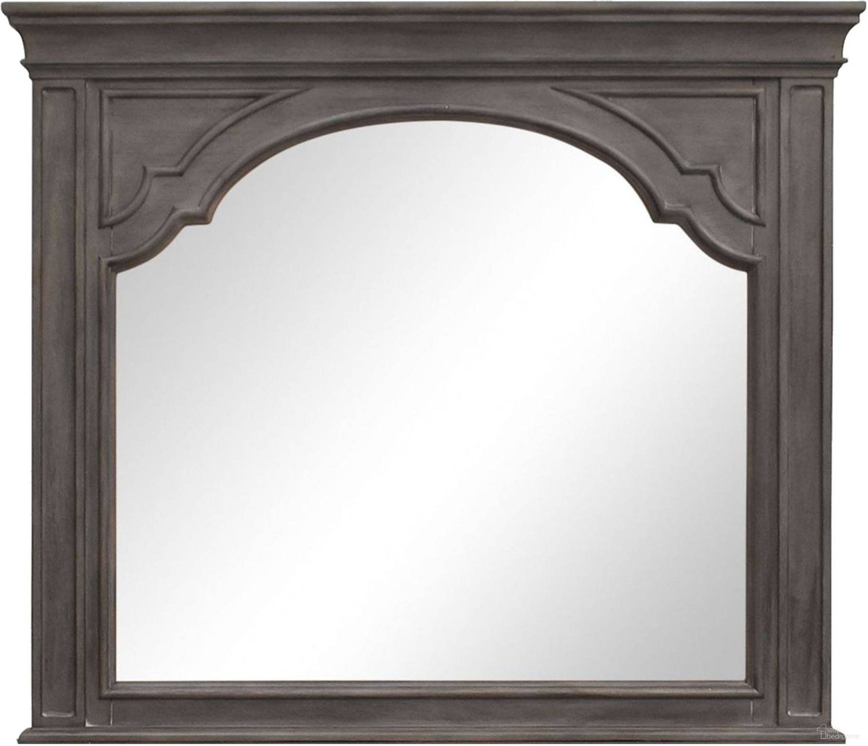 The appearance of Highland Park Driftwood Mirror designed by Steve Silver in the transitional interior design. This driftwood piece of furniture was selected by 1StopBedrooms from Highland Park Collection to add a touch of cosiness and style into your home. Sku: HP900MRD. Material: Wood.