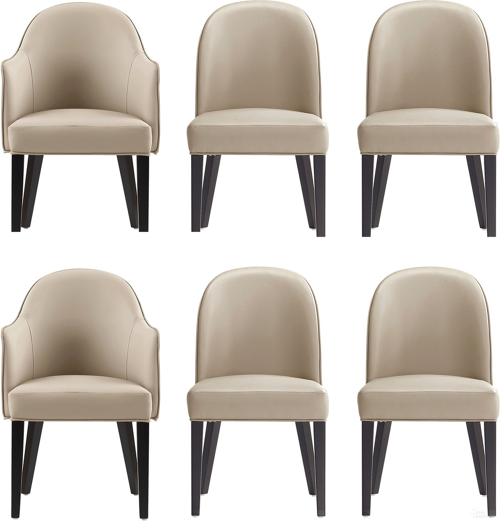 The appearance of Hillman 6-Piece Dining Chair and Arm Chair In Sand designed by Manhattan Comfort in the modern / contemporary interior design. This sand piece of furniture was selected by 1StopBedrooms from Hillman Collection to add a touch of cosiness and style into your home. Sku: DC087-SD;DC087-SD;DC087AR2-SD;DC087AR2-SD. Material: Beech. Chair Type: Side Chair.