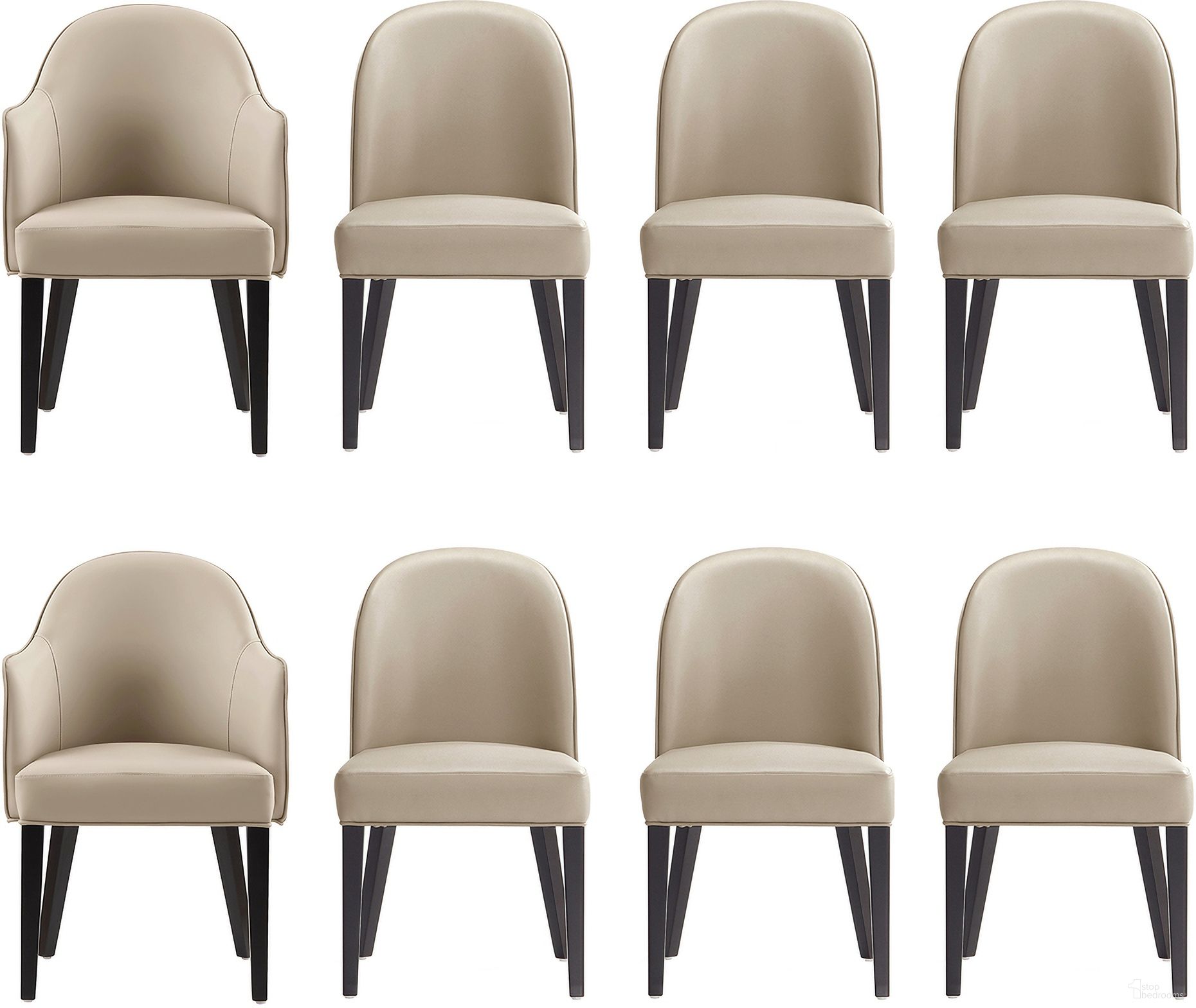 The appearance of Hillman 8-Piece Dining Chair and Arm Chair In Sand designed by Manhattan Comfort in the modern / contemporary interior design. This sand piece of furniture was selected by 1StopBedrooms from Hillman Collection to add a touch of cosiness and style into your home. Sku: DC087-SD;DC087-SD;DC087-SD;DC087AR2-SD;DC087AR2-SD. Material: Beech. Chair Type: Side Chair.