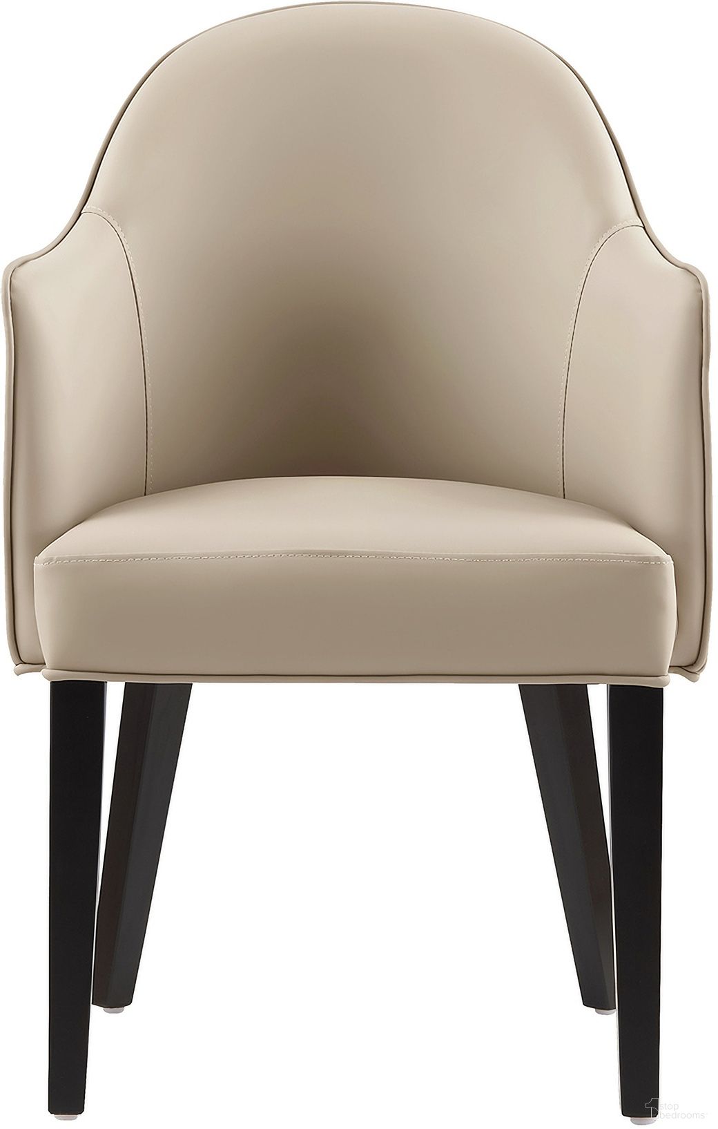 The appearance of Hillman Dining Armchair 2.0 In Sand designed by Manhattan Comfort in the modern / contemporary interior design. This sand piece of furniture  was selected by 1StopBedrooms from Hillman Collection to add a touch of cosiness and style into your home. Sku: DC087AR2-SD. Chair Type: Arm Chair. Material: Beech.