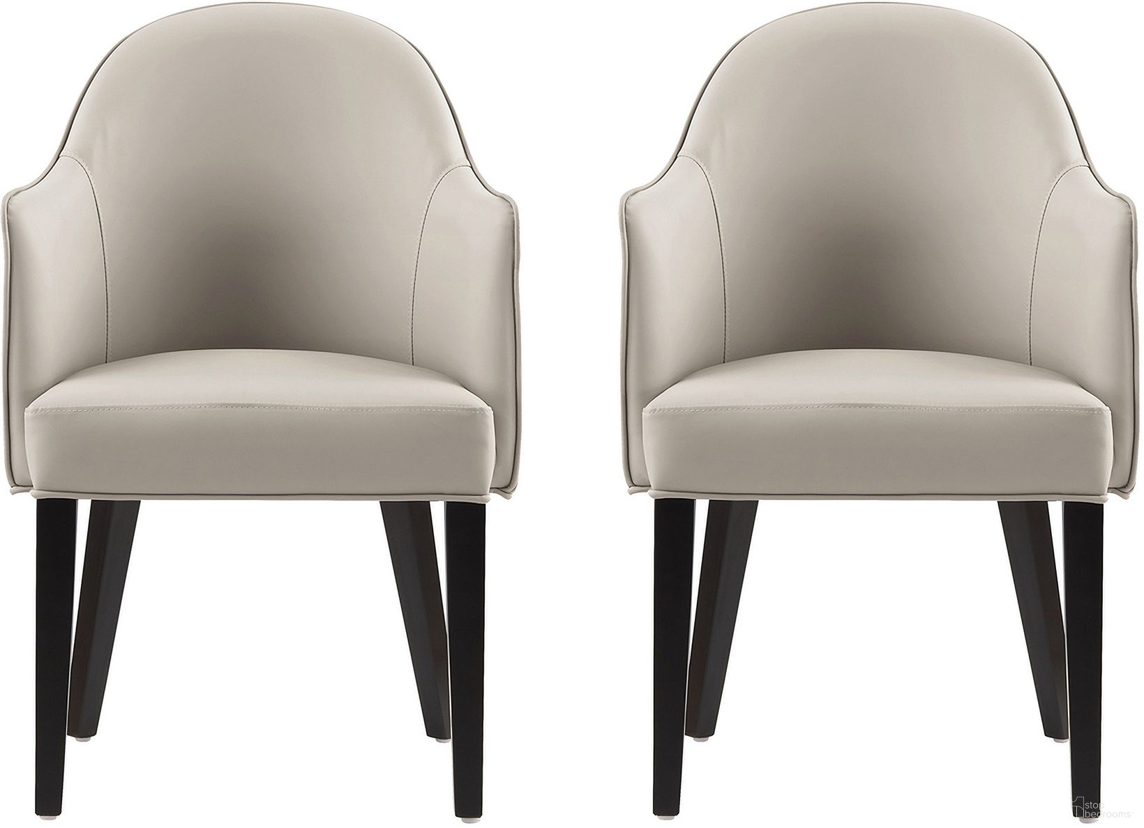 The appearance of Hillman Dining Armchair Set of 2 In Light Grey designed by Manhattan Comfort in the modern / contemporary interior design. This light grey piece of furniture was selected by 1StopBedrooms from Hillman Collection to add a touch of cosiness and style into your home. Sku: DC087AR2-LG;DC087AR2-LG. Chair Type: Arm Chair. Material: Beech.